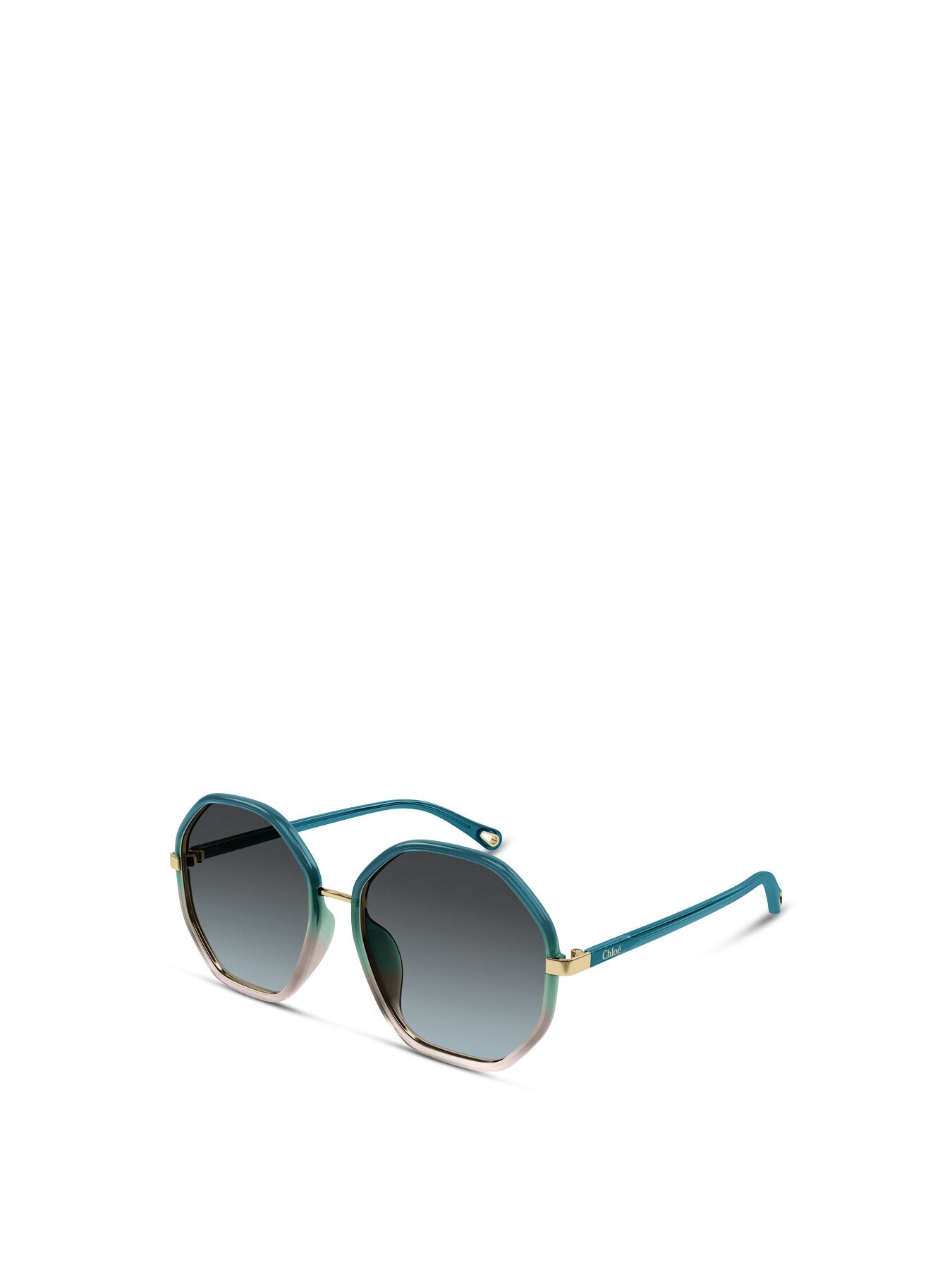 Hexagonal Women Bio Acetate Sunglasses