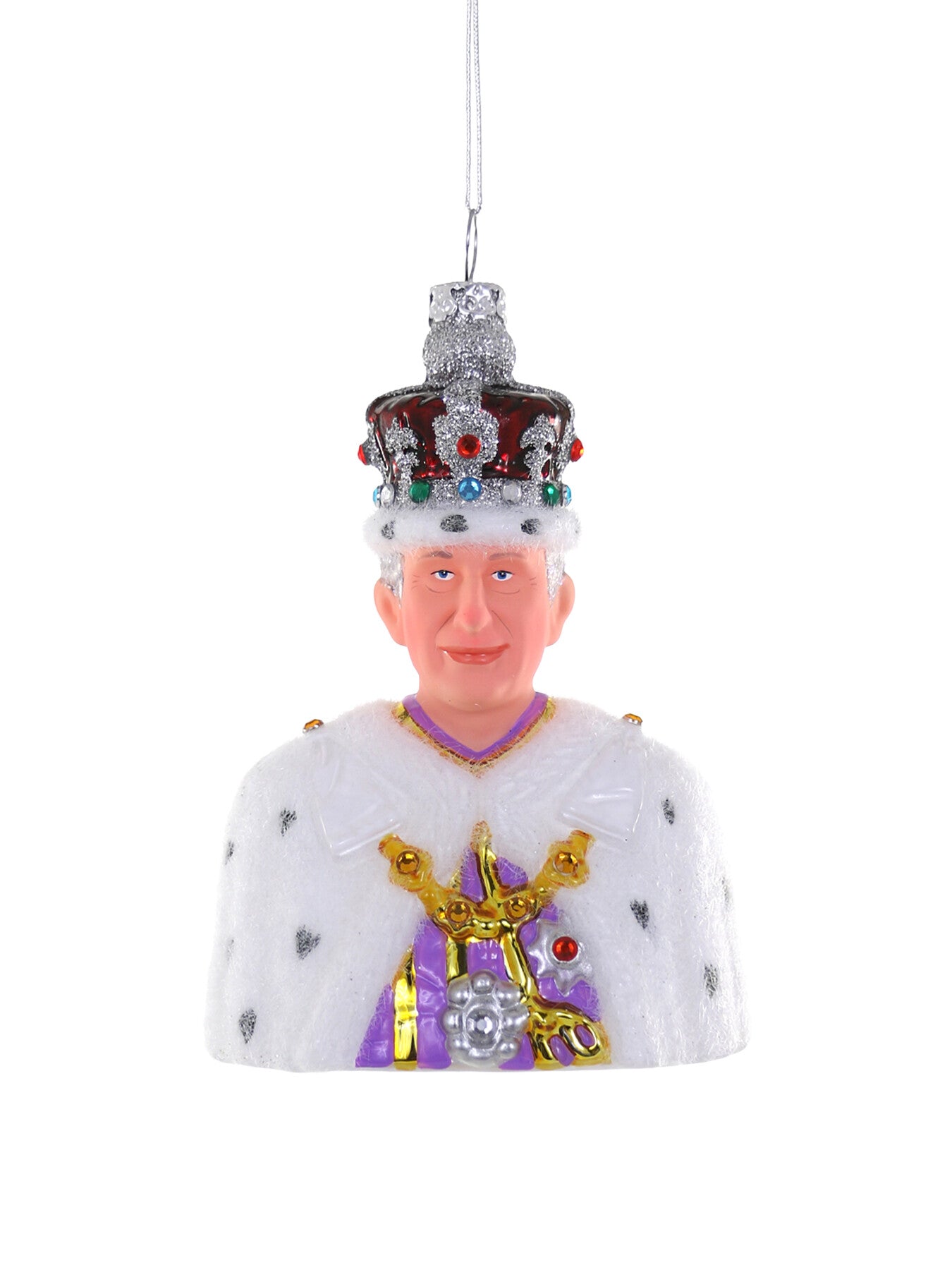 King Charles III Tree Decoration