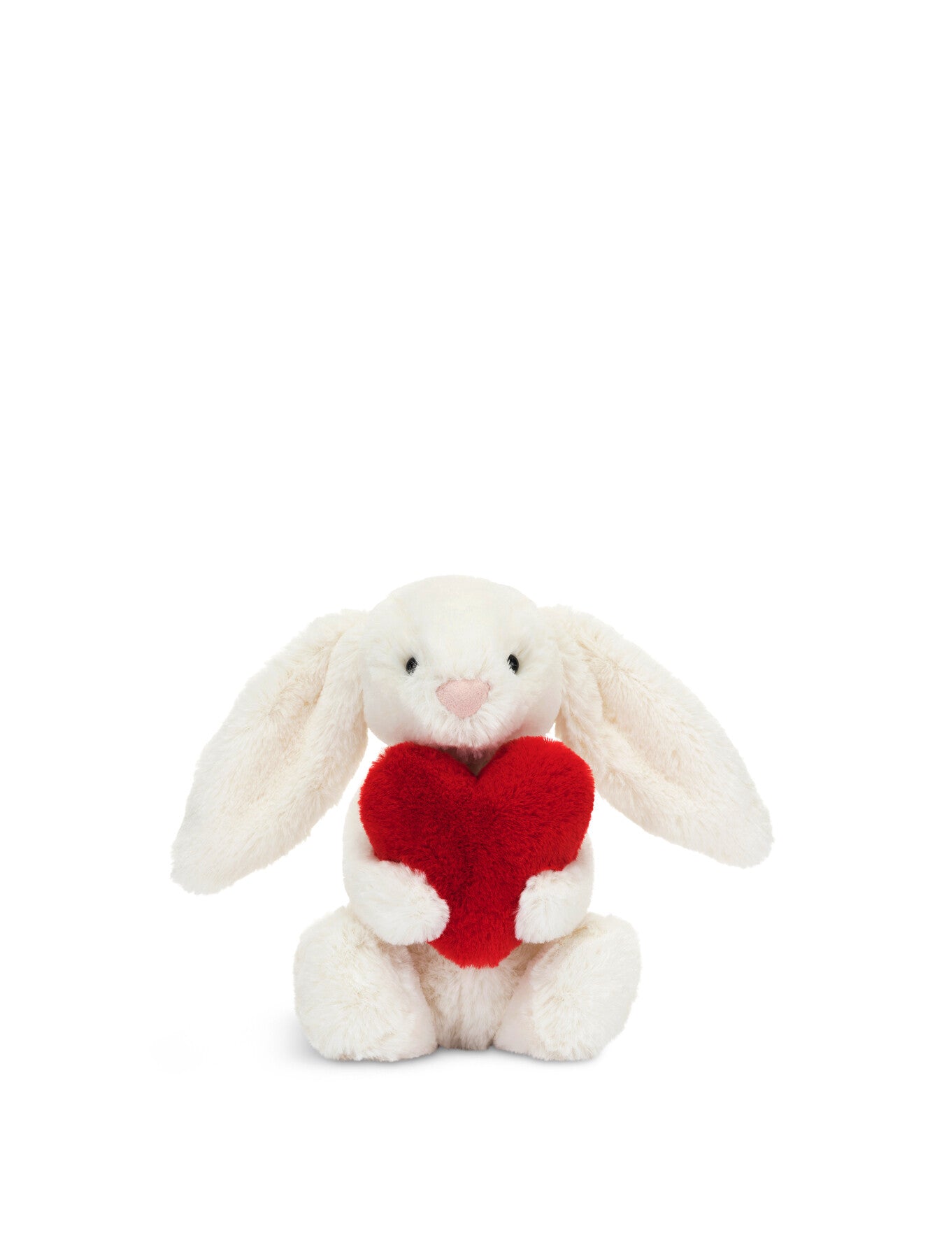 Bashful Red Love Heart Bunny Little