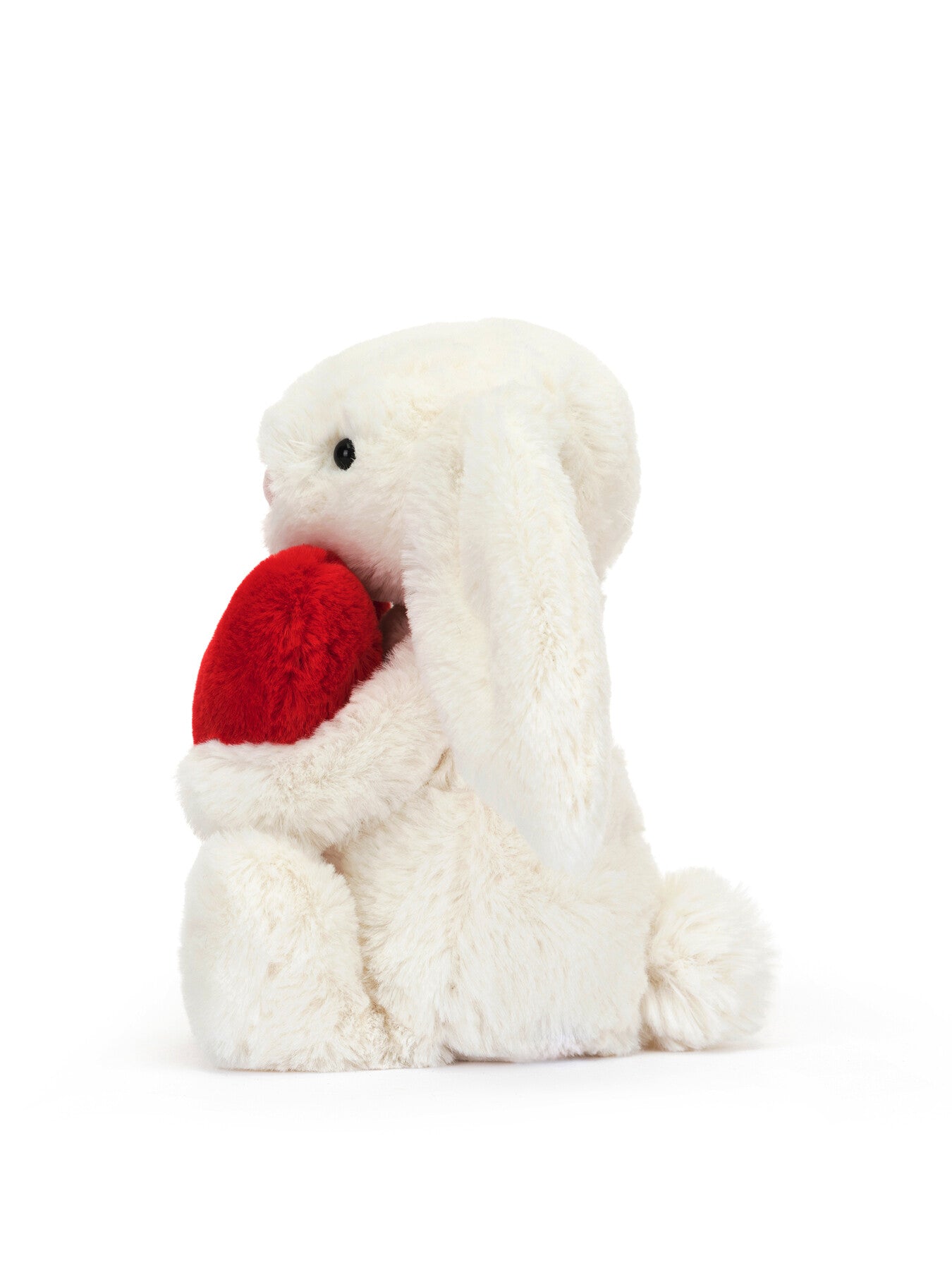 Bashful Red Love Heart Bunny Little