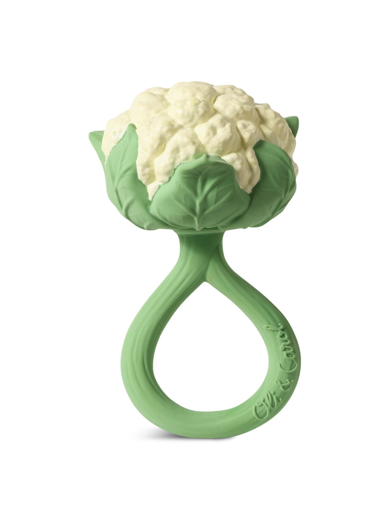 Cauliflower Baby Rattle Teether