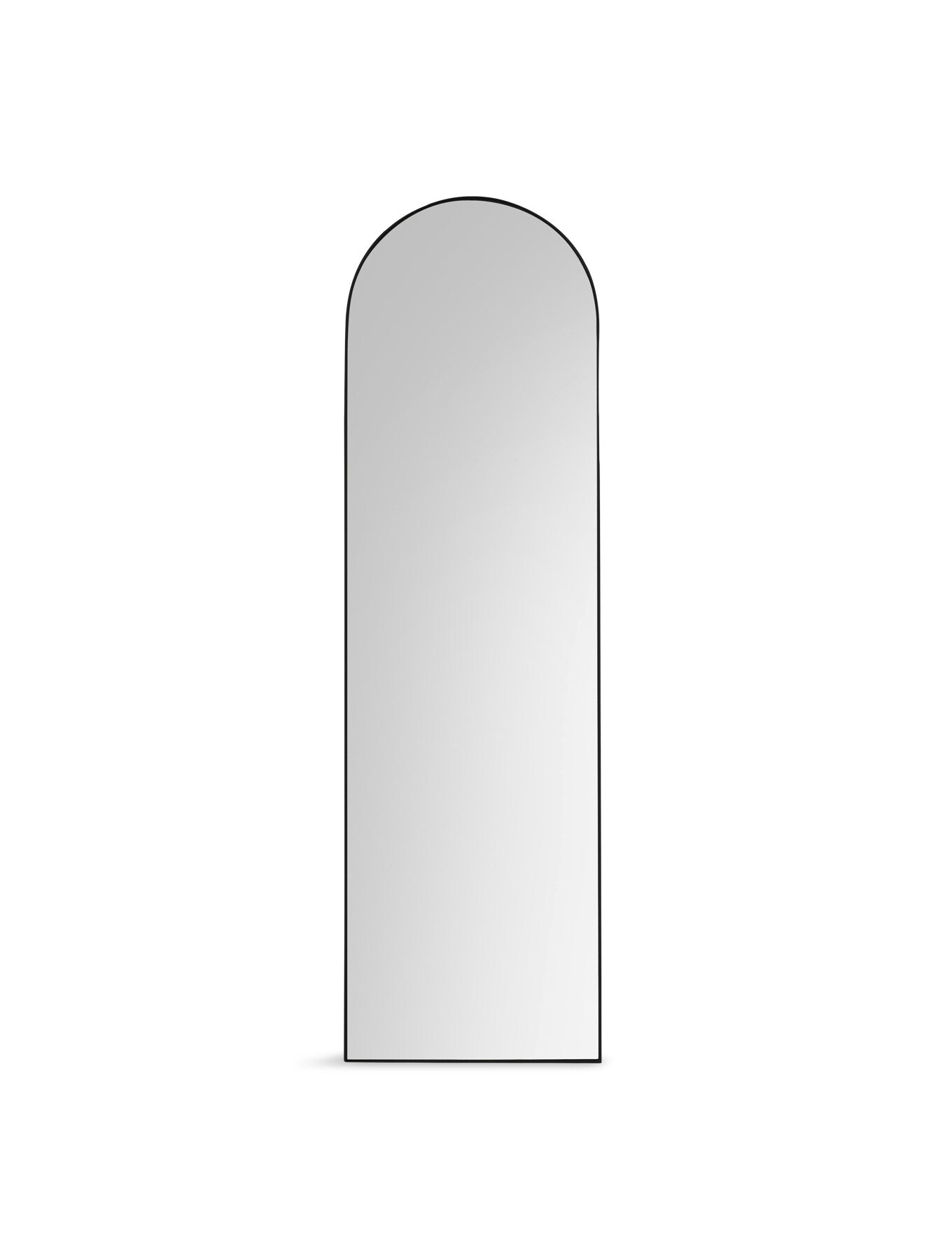 Harper Arched Mirror 170x50cm Black