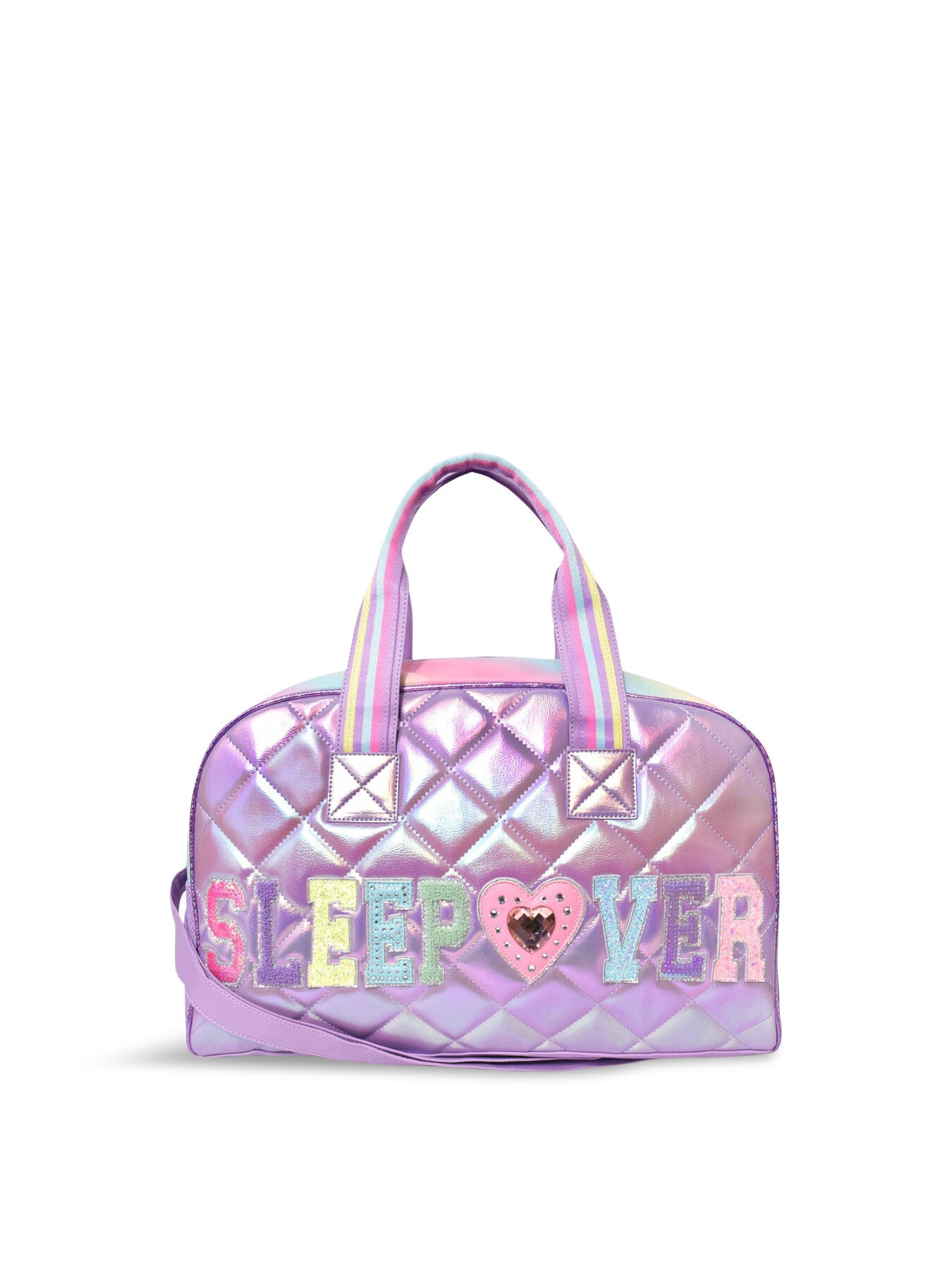 SLEEPOVER QUILTED MEDIUM DUFFLE BAG