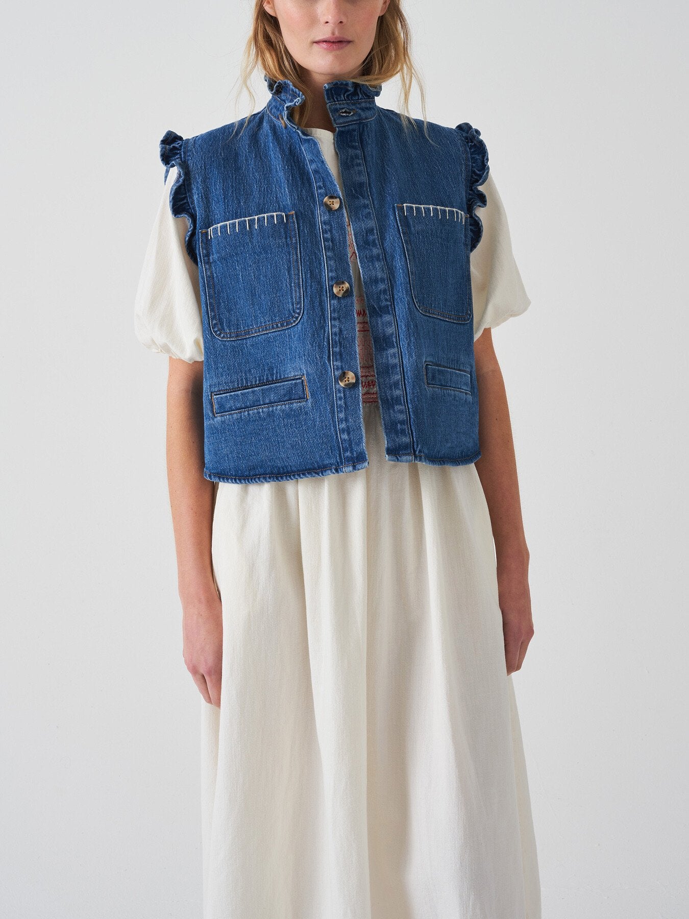 Pablo Waistcoat in Vintage Americana