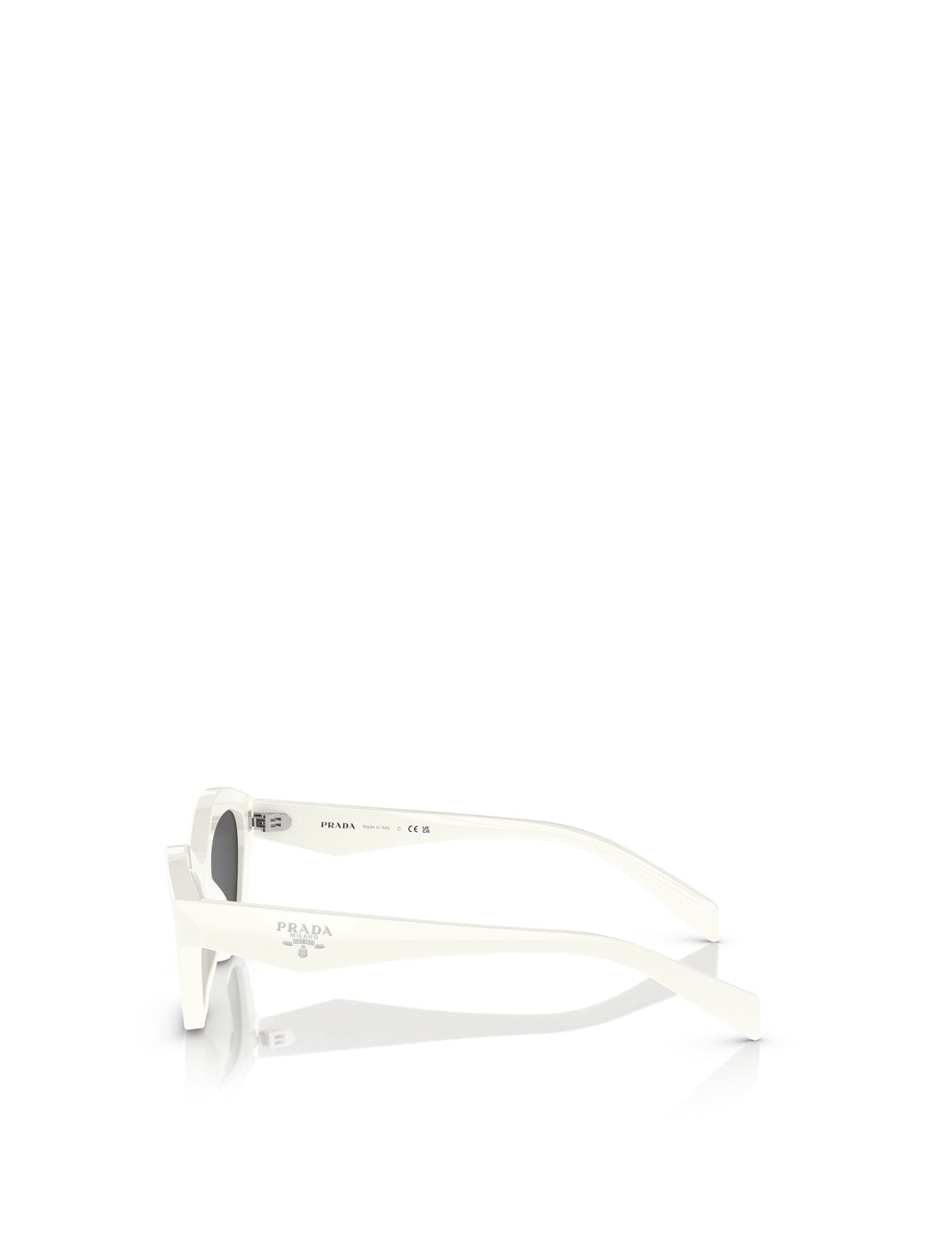 PR A02S Cat Eye Slim Frame Acetate Sunglasses