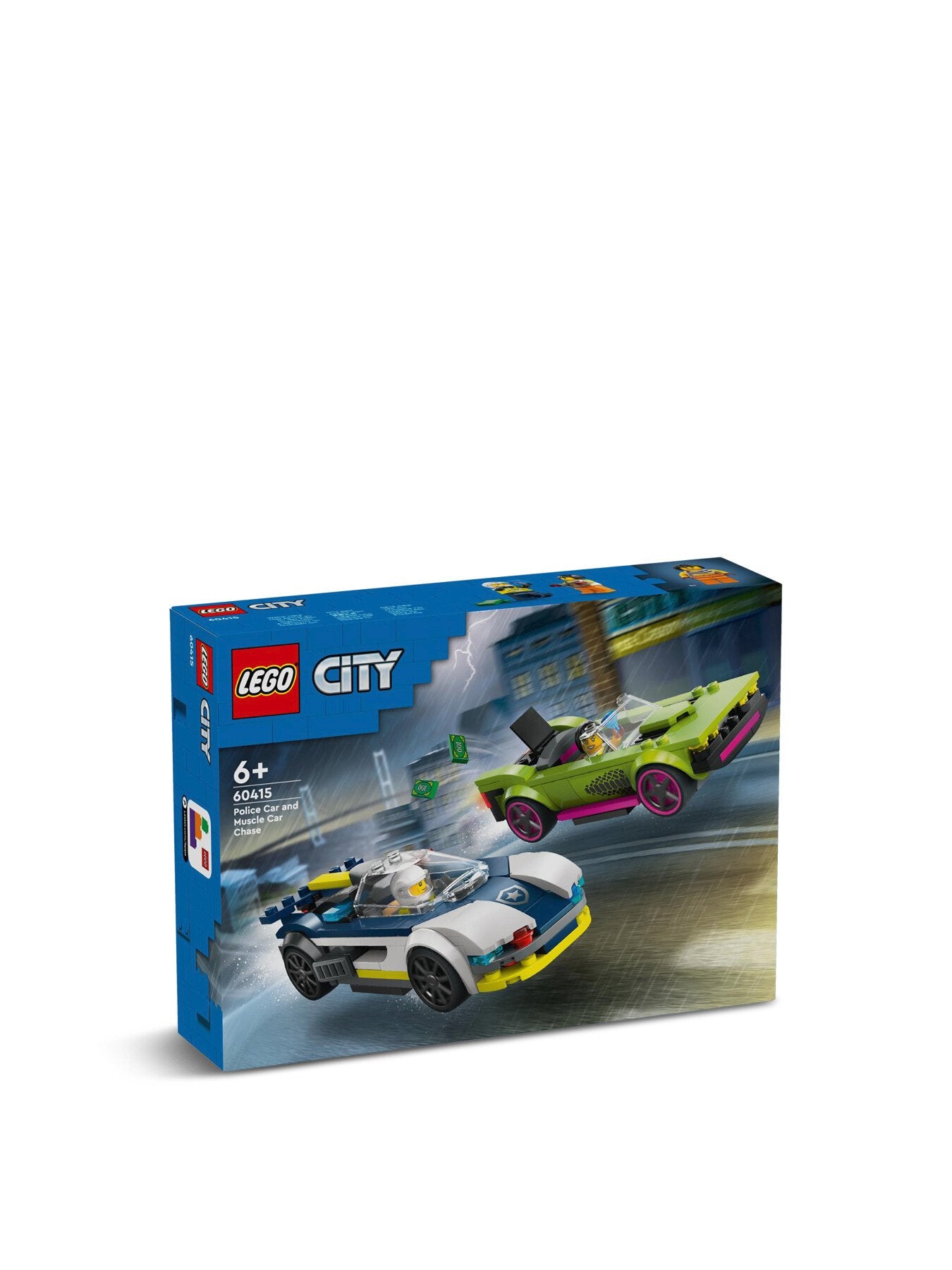 Police Car and Muscle Car Chase 60415