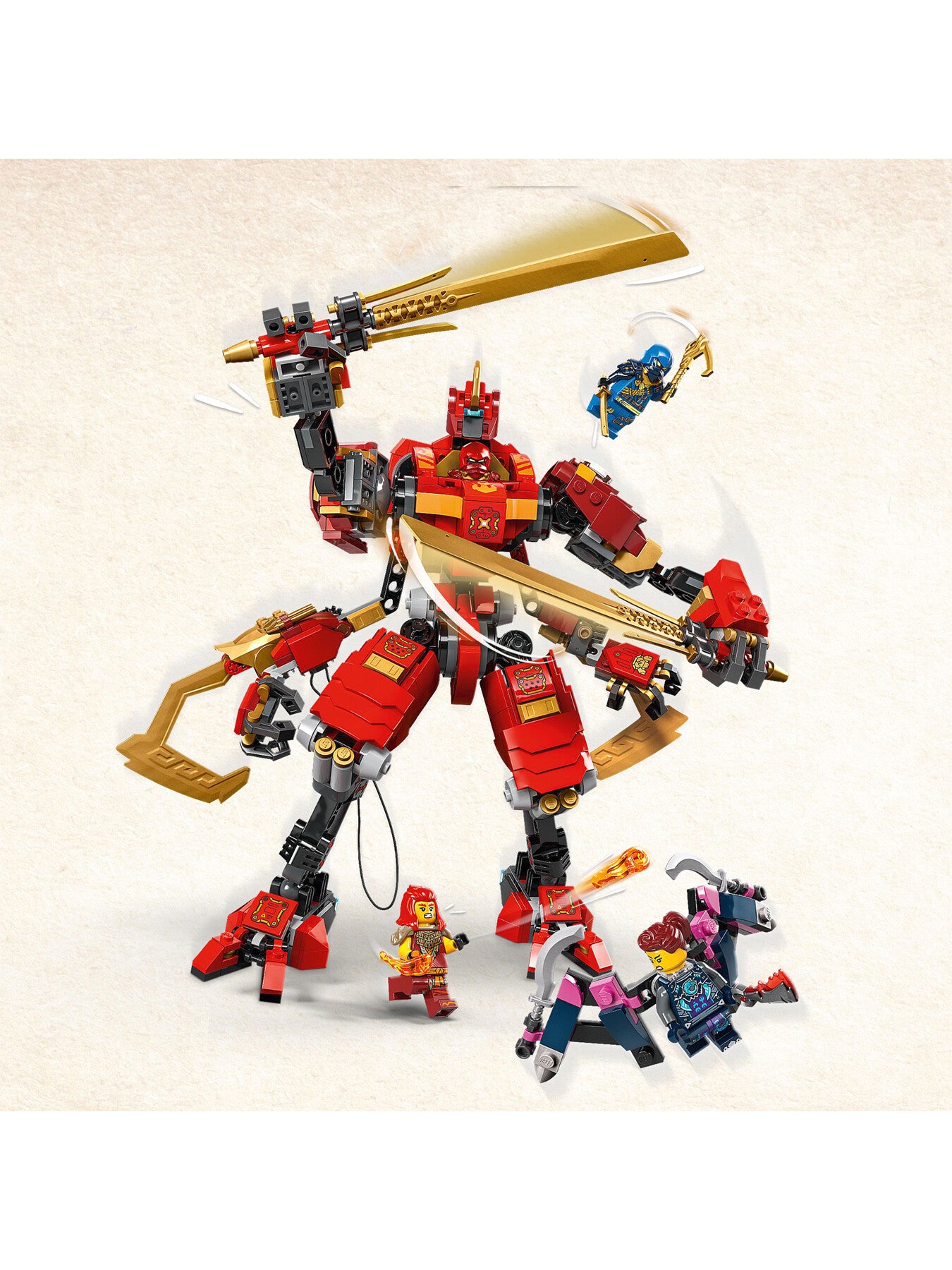 LEGO NINJAGO Kai’s Ninja Climber Mech Action Figure