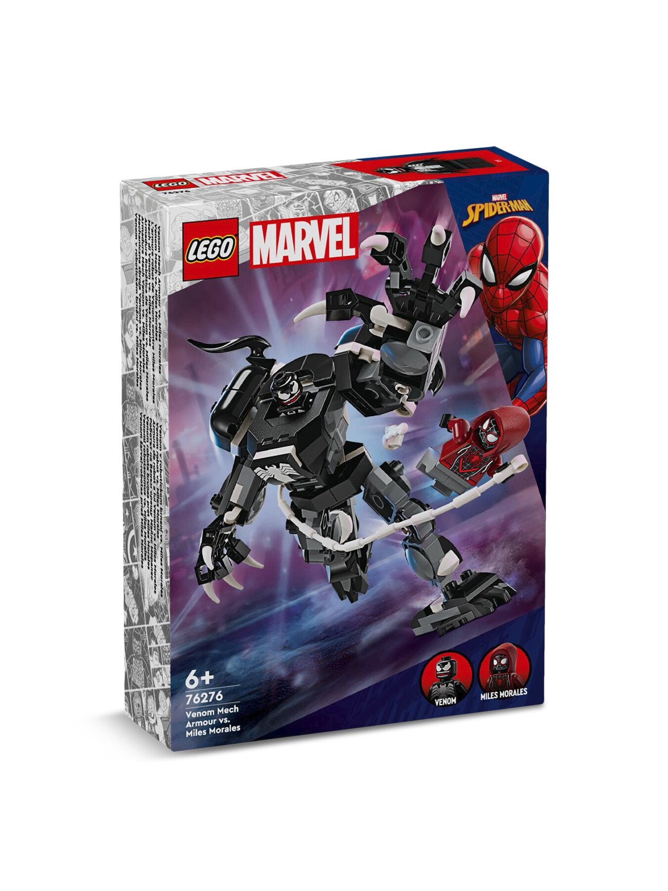 Venom Mech Armour vs. Miles Morales 76276