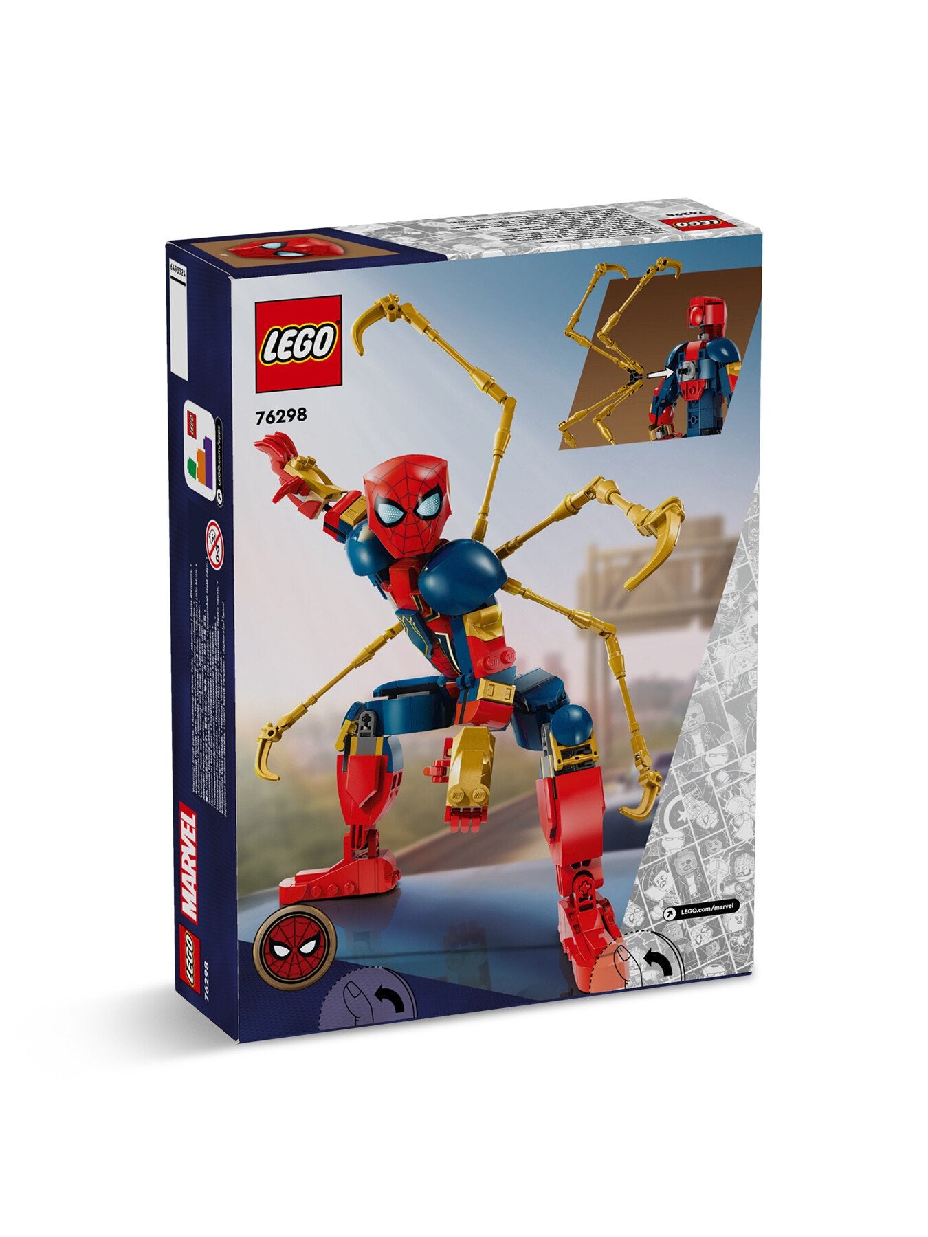 LEGO Iron Spider-Man Construction Figure 76298
