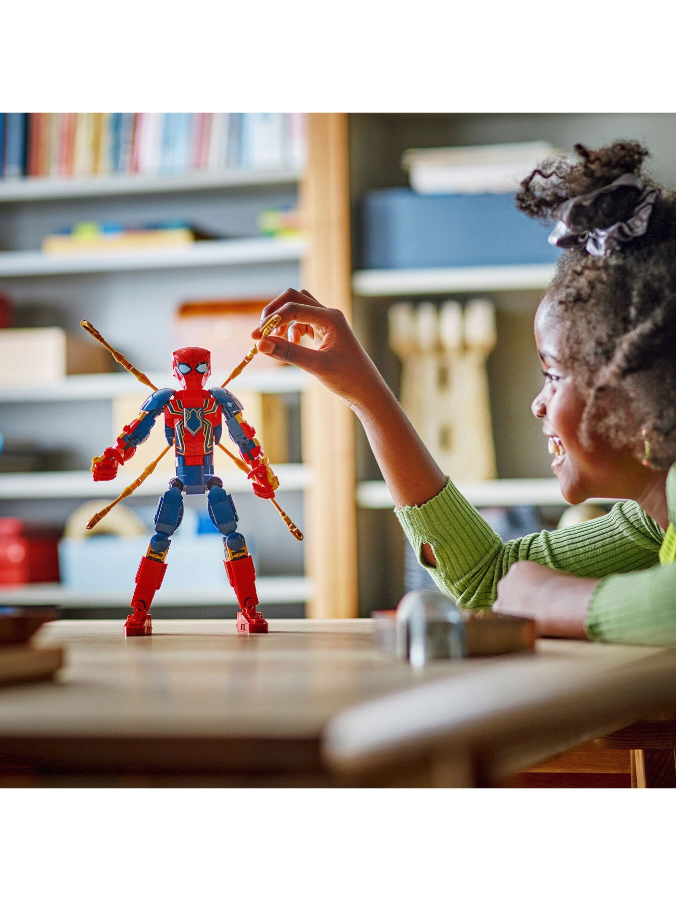 LEGO Iron Spider-Man Construction Figure 76298
