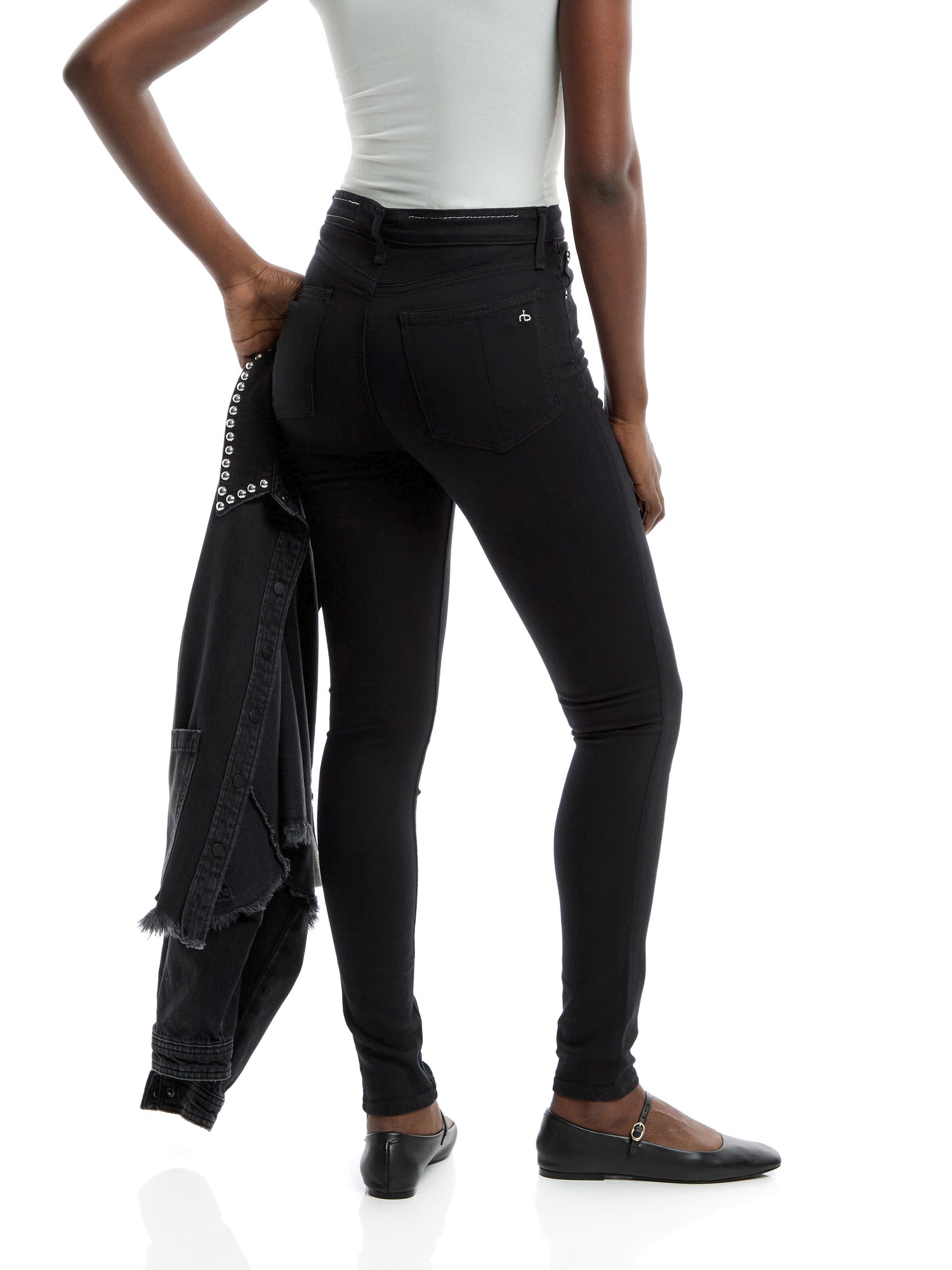 Nina High-Rise Skinny Jeans