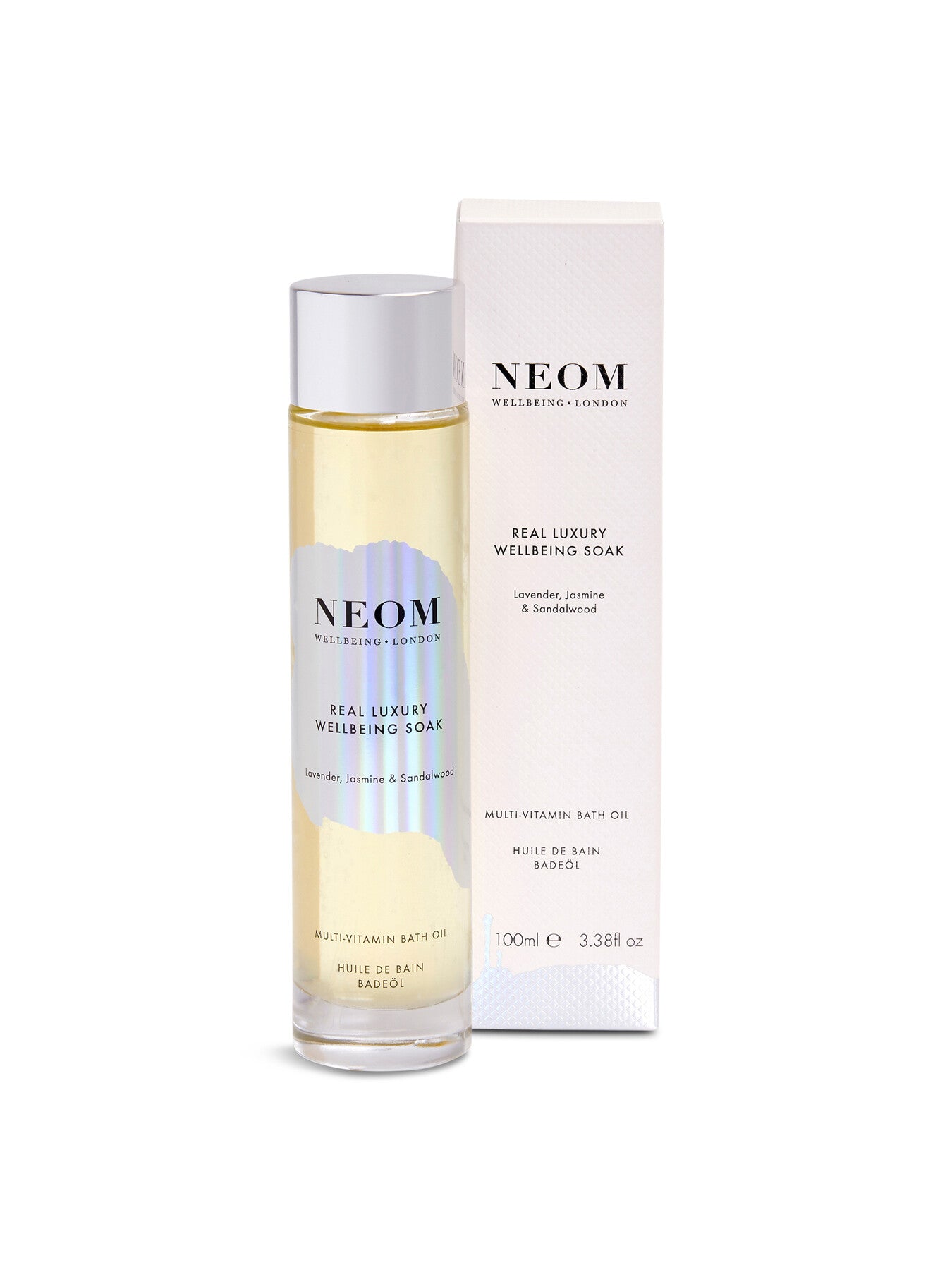 Real Luxury Wellbeing Soak Multi-Vitamin Bath Oil 100ml
