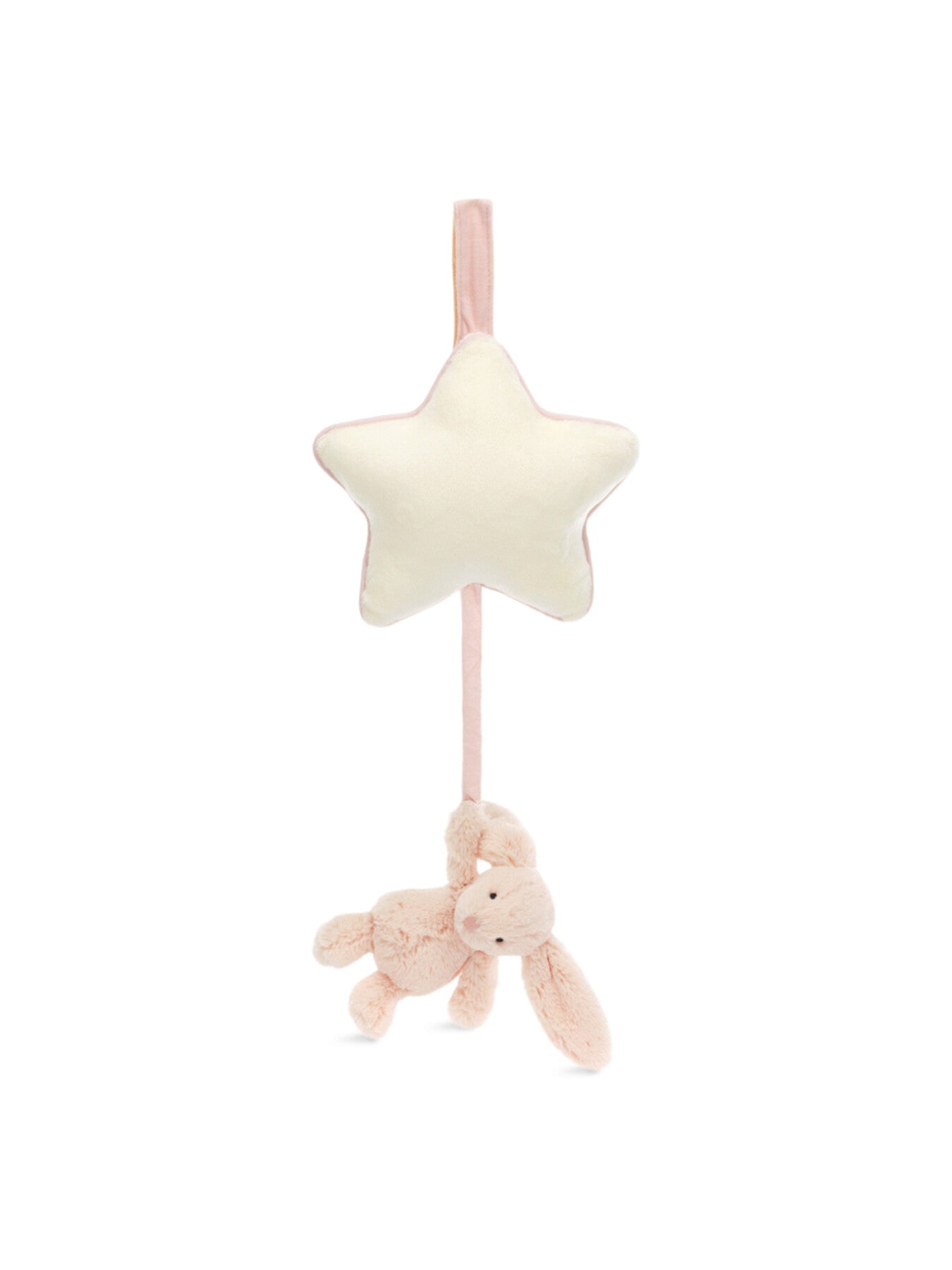 Bashful Blush Bunny Musical Pull