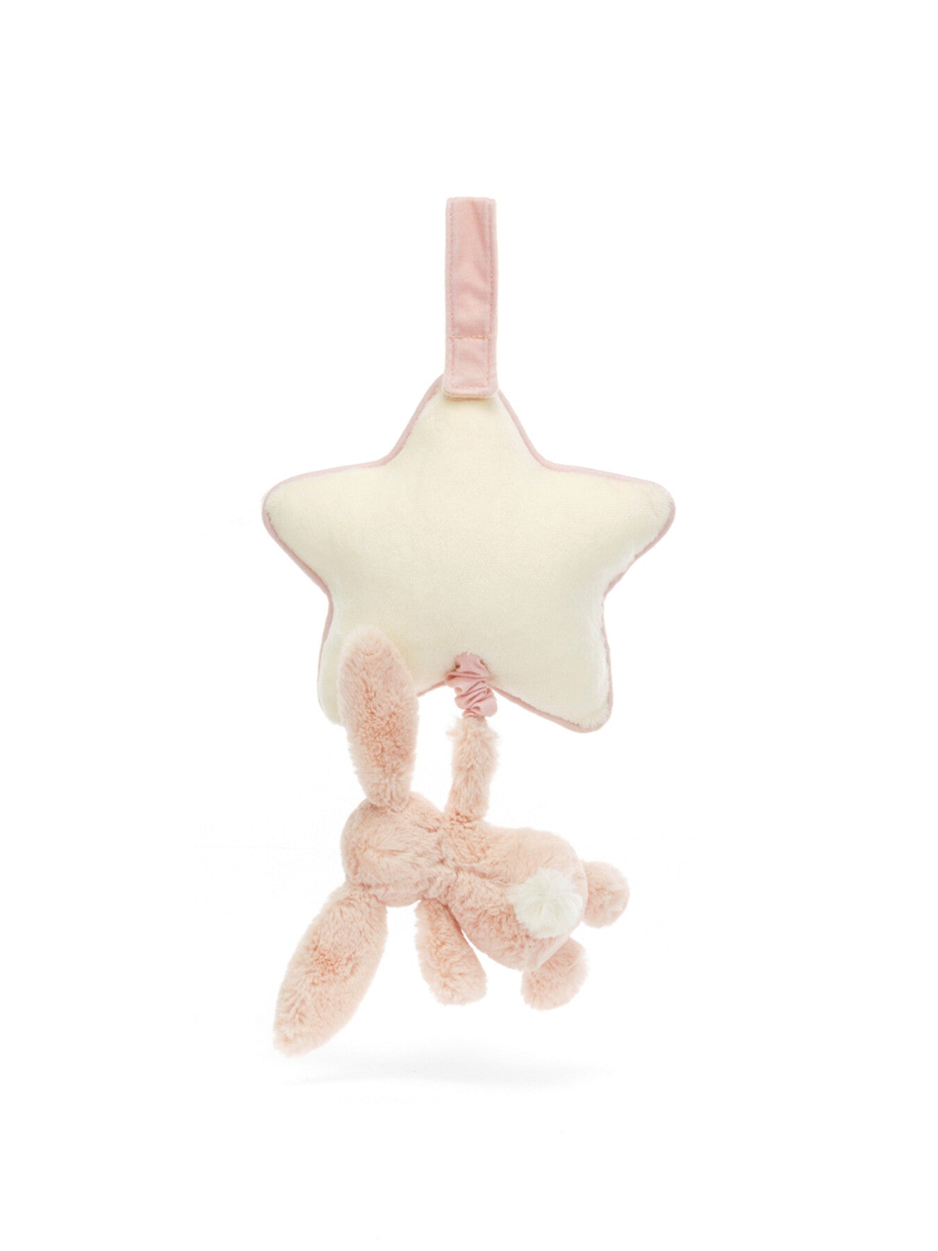 Bashful Blush Bunny Musical Pull