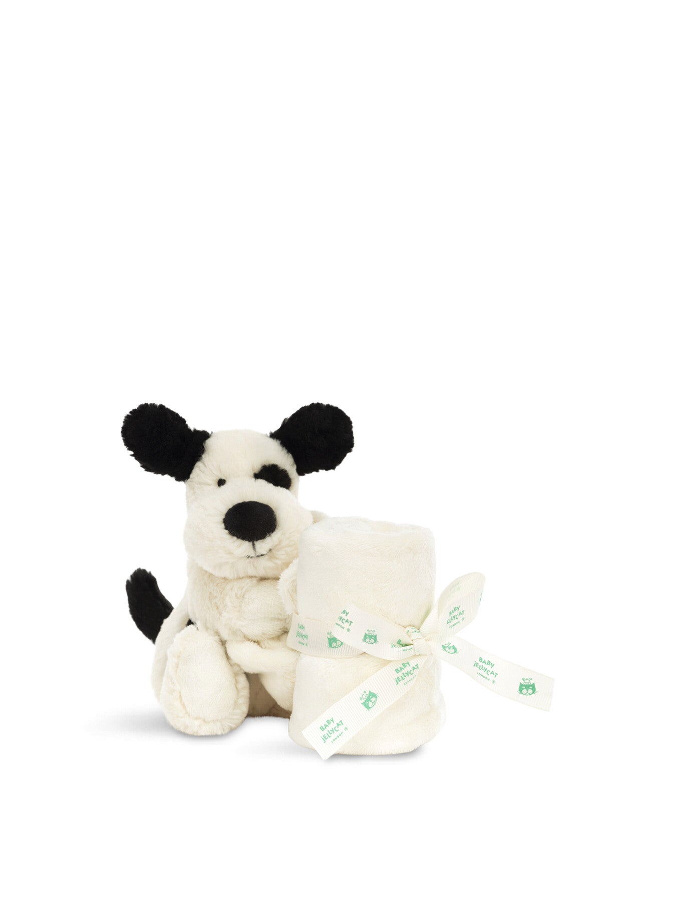 Bashful Black Cream Puppy Soother