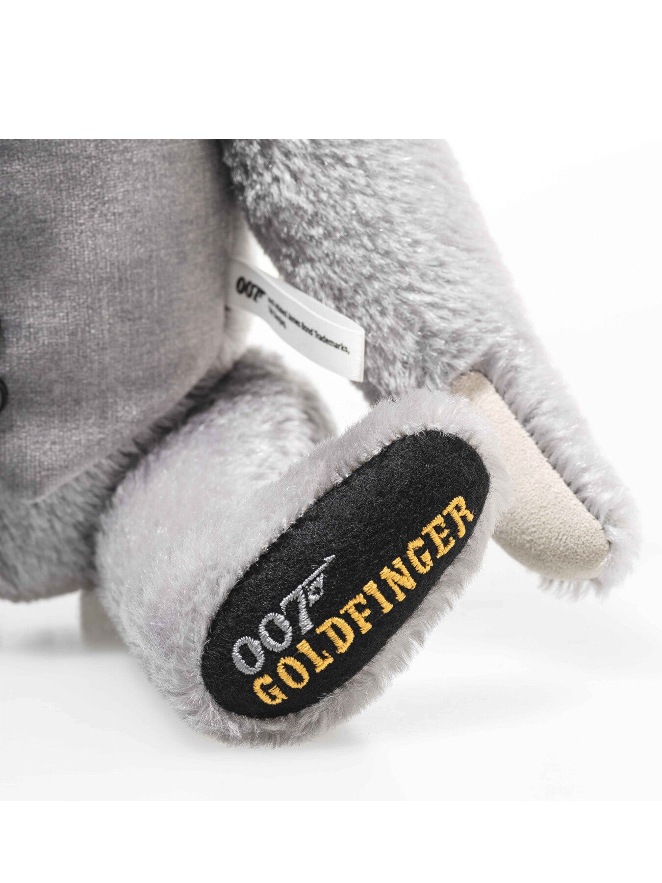 James Bond Goldfinger Musical Teddy Bear