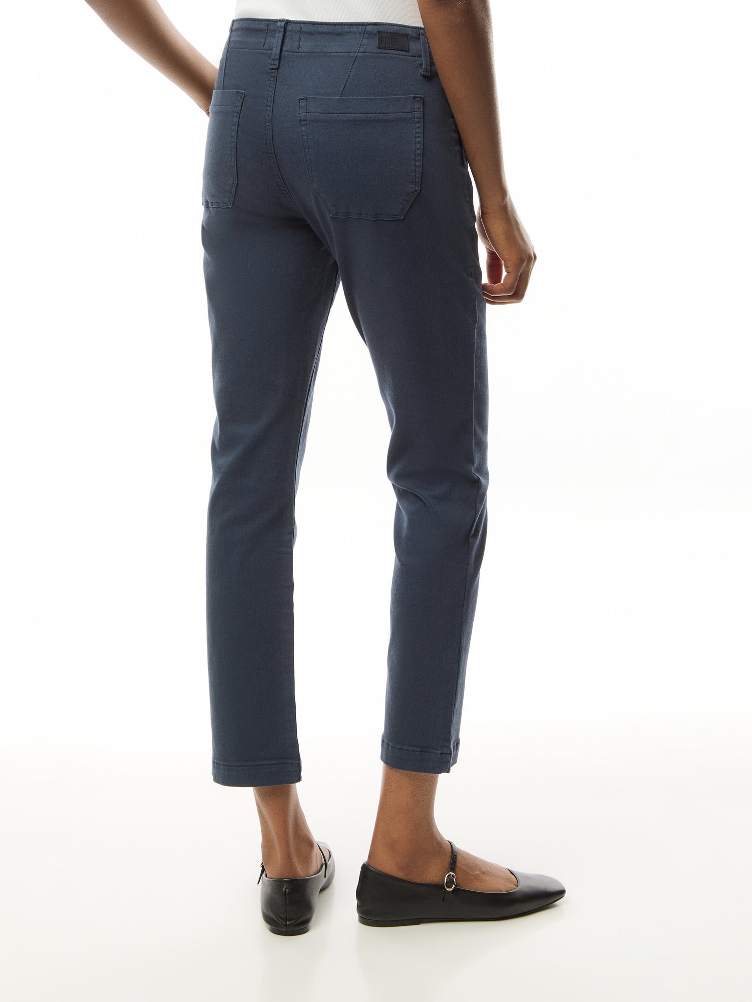 Mayslie Straight Ankle Jeans