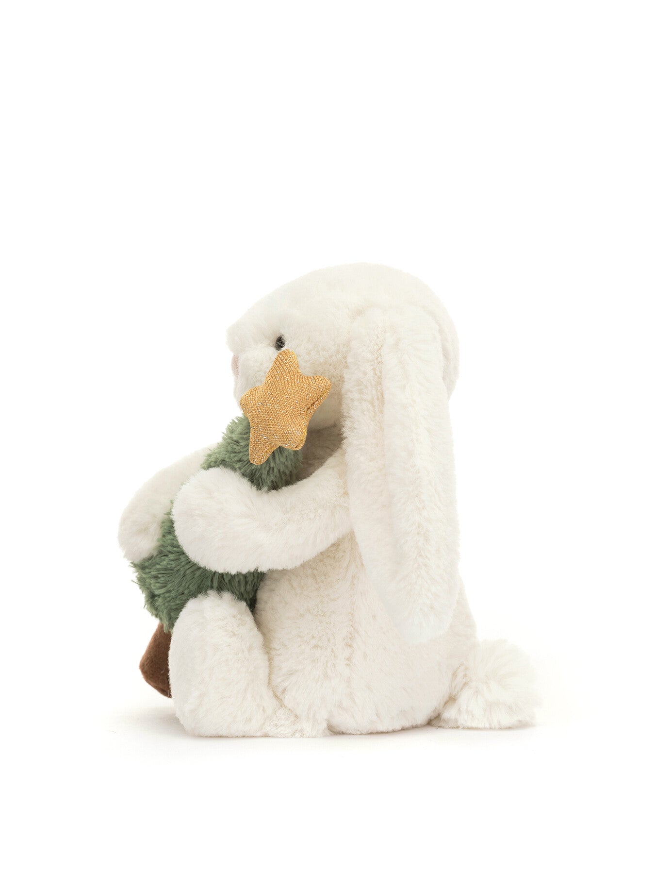Bashful Bunny with Christmas Tree