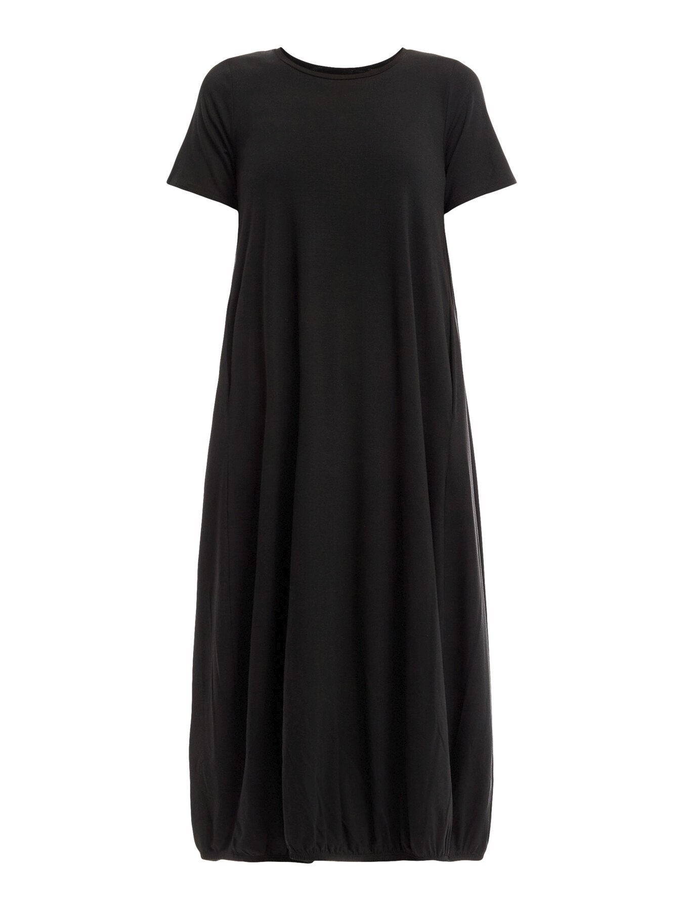 Fine Jersey Lantern Dress