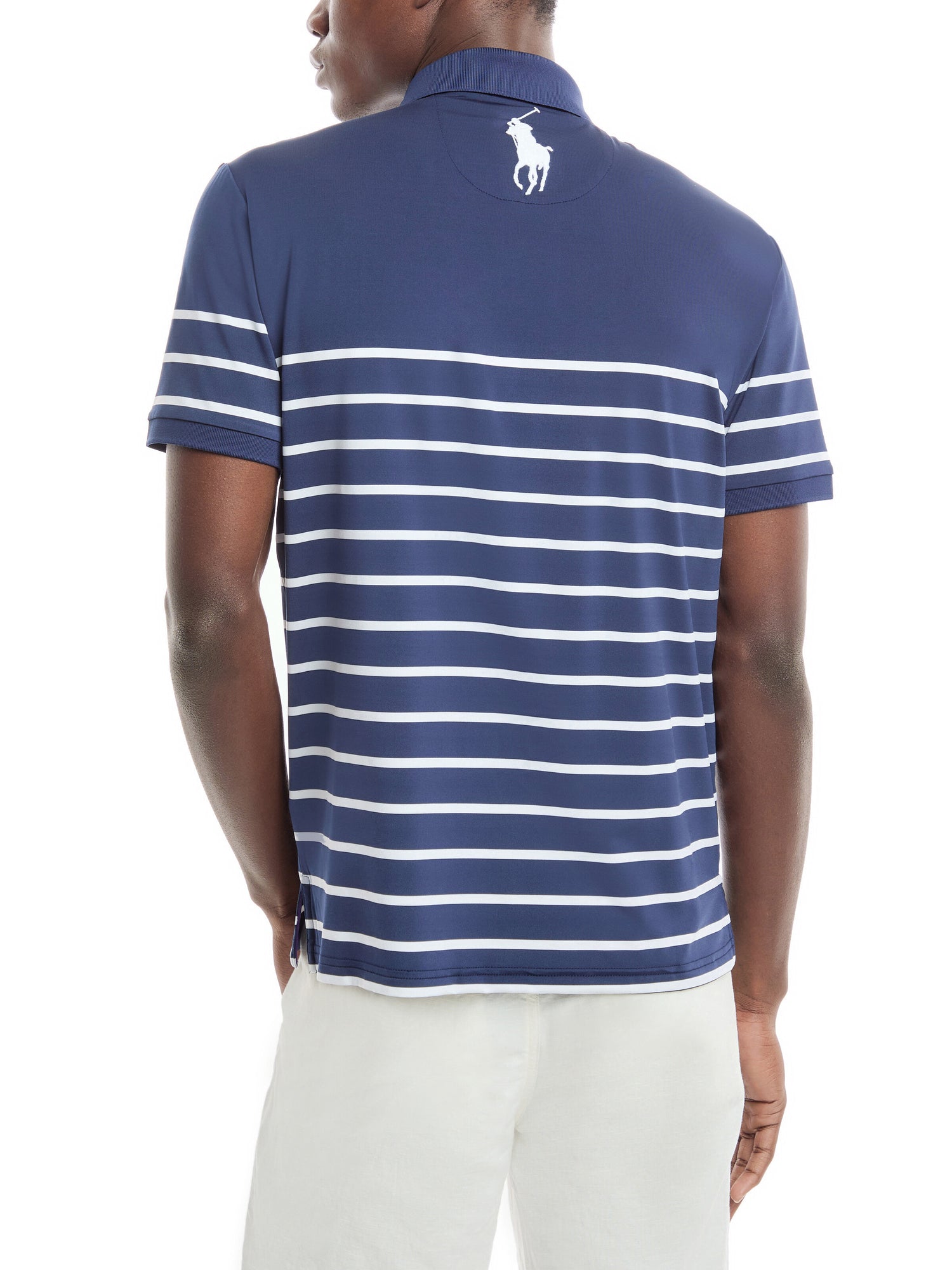 Wimbledon Stripe BPP Polo Top