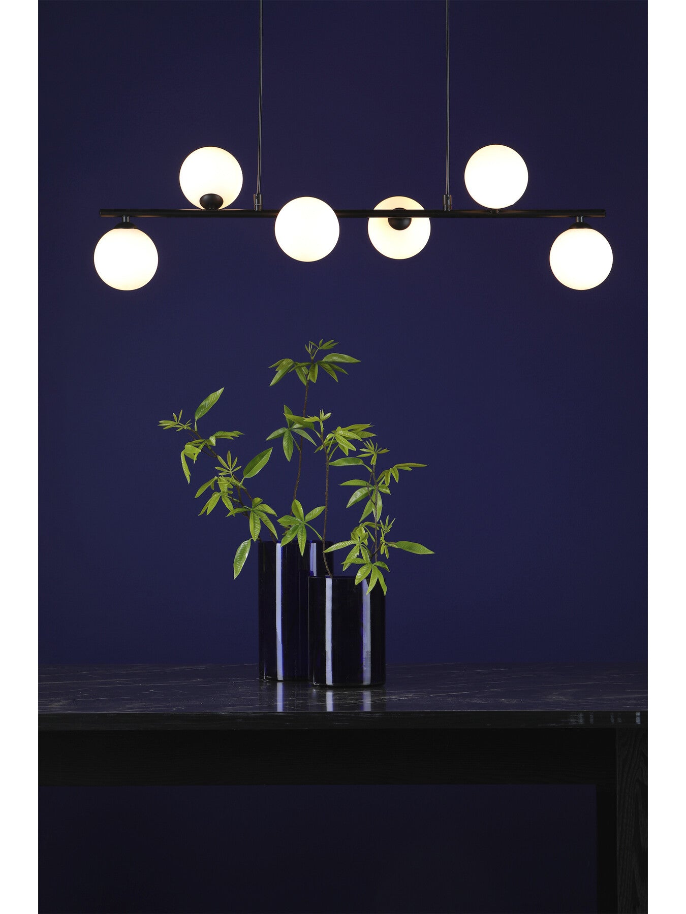 Spiral 6 Light Bar Pendant