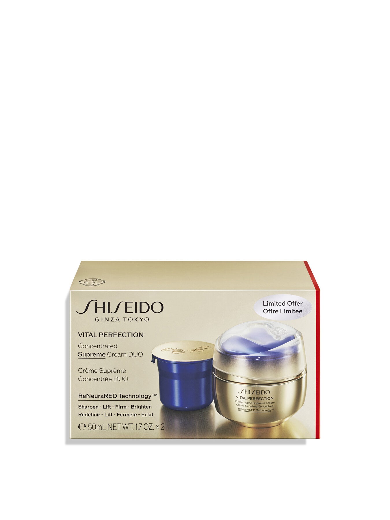 Shiseido Vital Perfection Concentrated Supreme Cream Duo