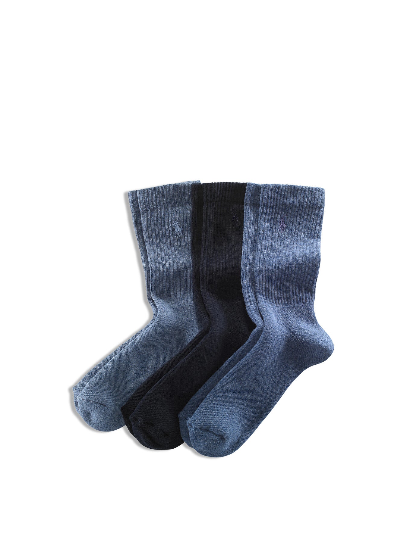 Three Pack Cotton Crew Socks