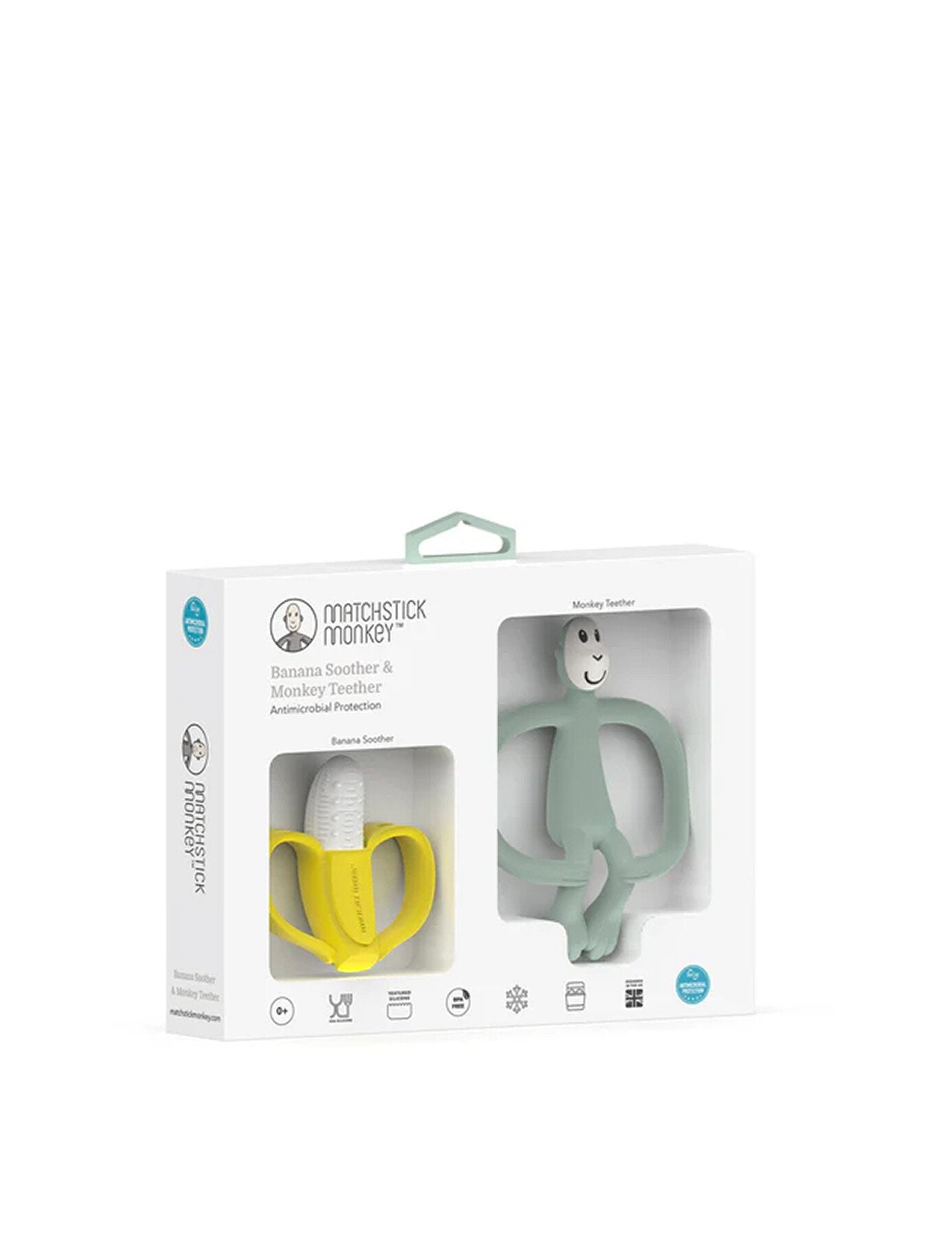 Banana Monkey Teether Gift Set