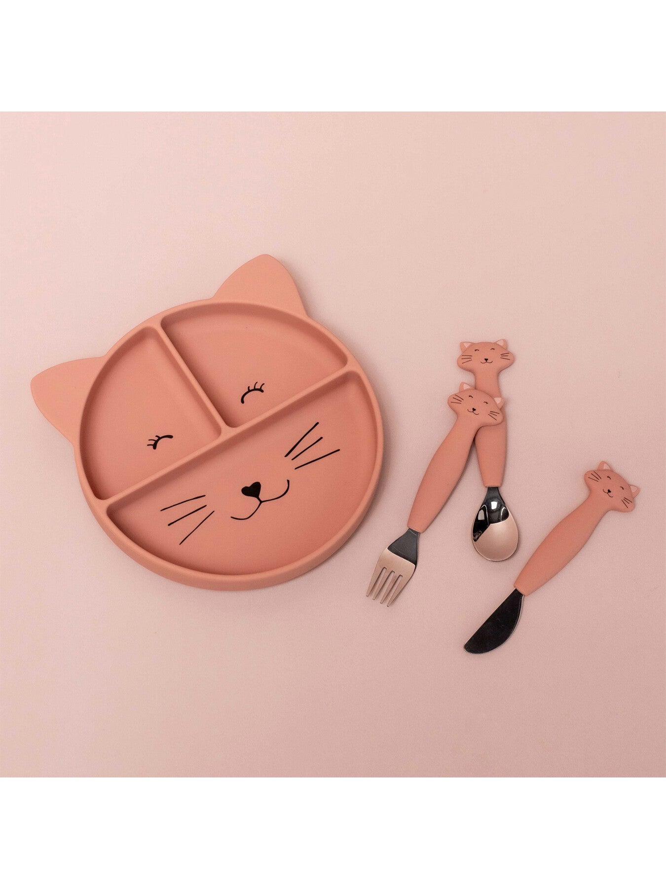 Mrs Cat Silicone Divided Suction Plate