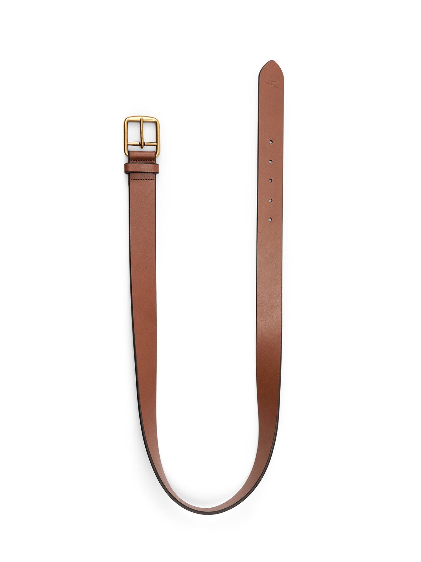 Signature Pony Leather Belt