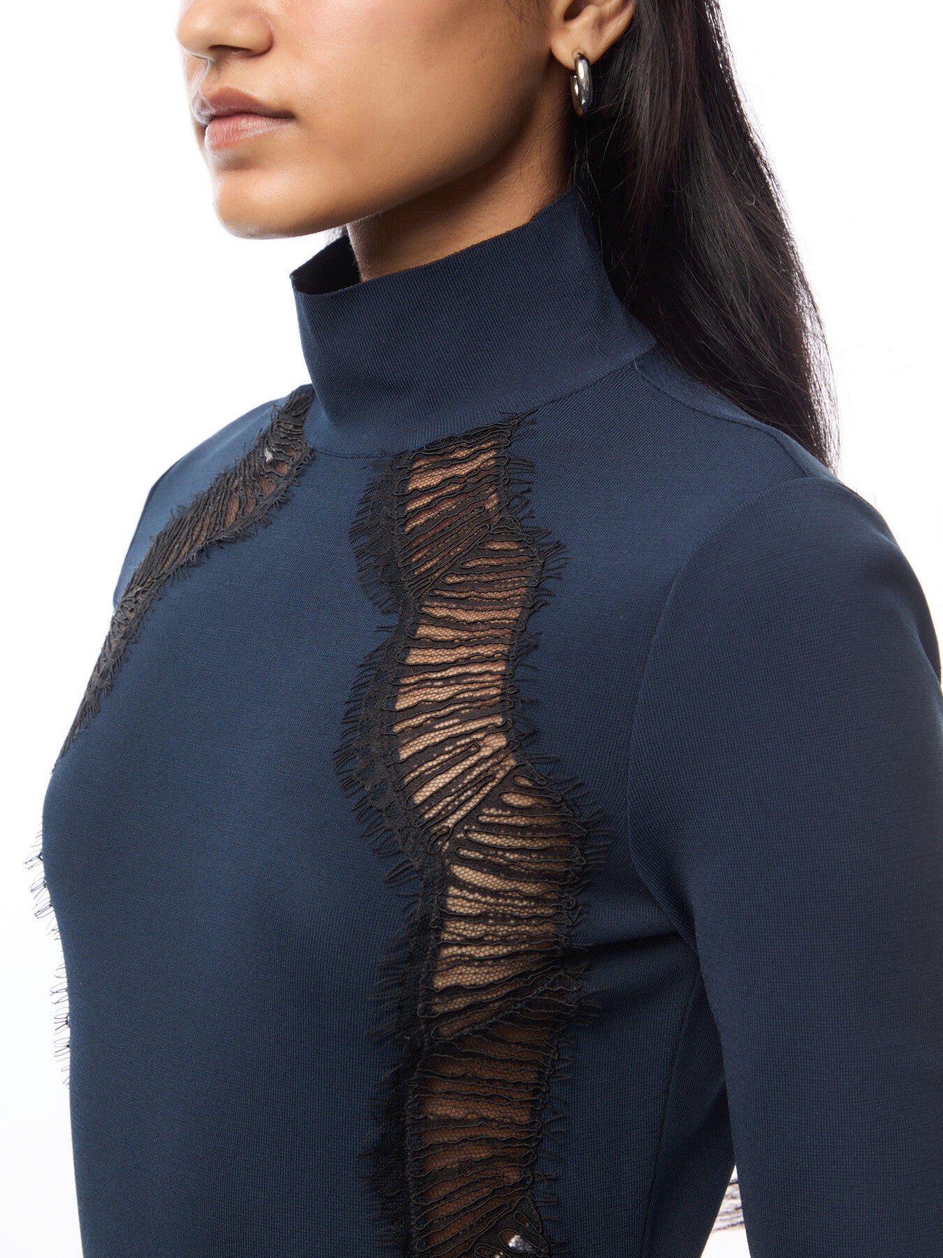 Compact Rib Knit Dress
