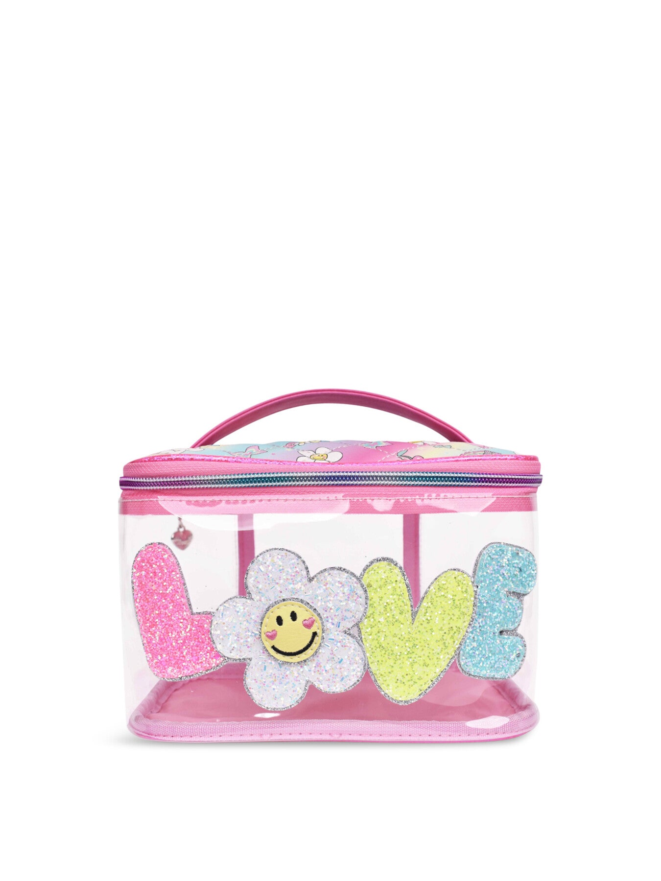 Love Clear Daisy Glam Bag