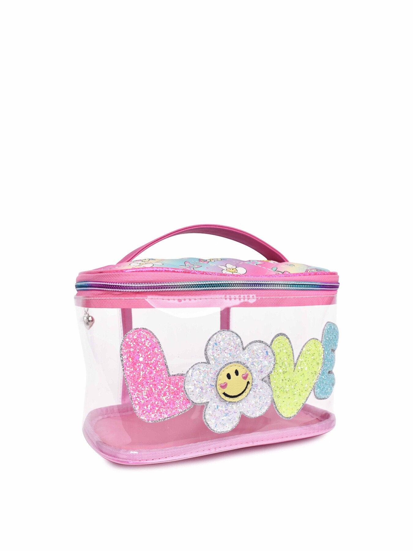 Love Clear Daisy Glam Bag