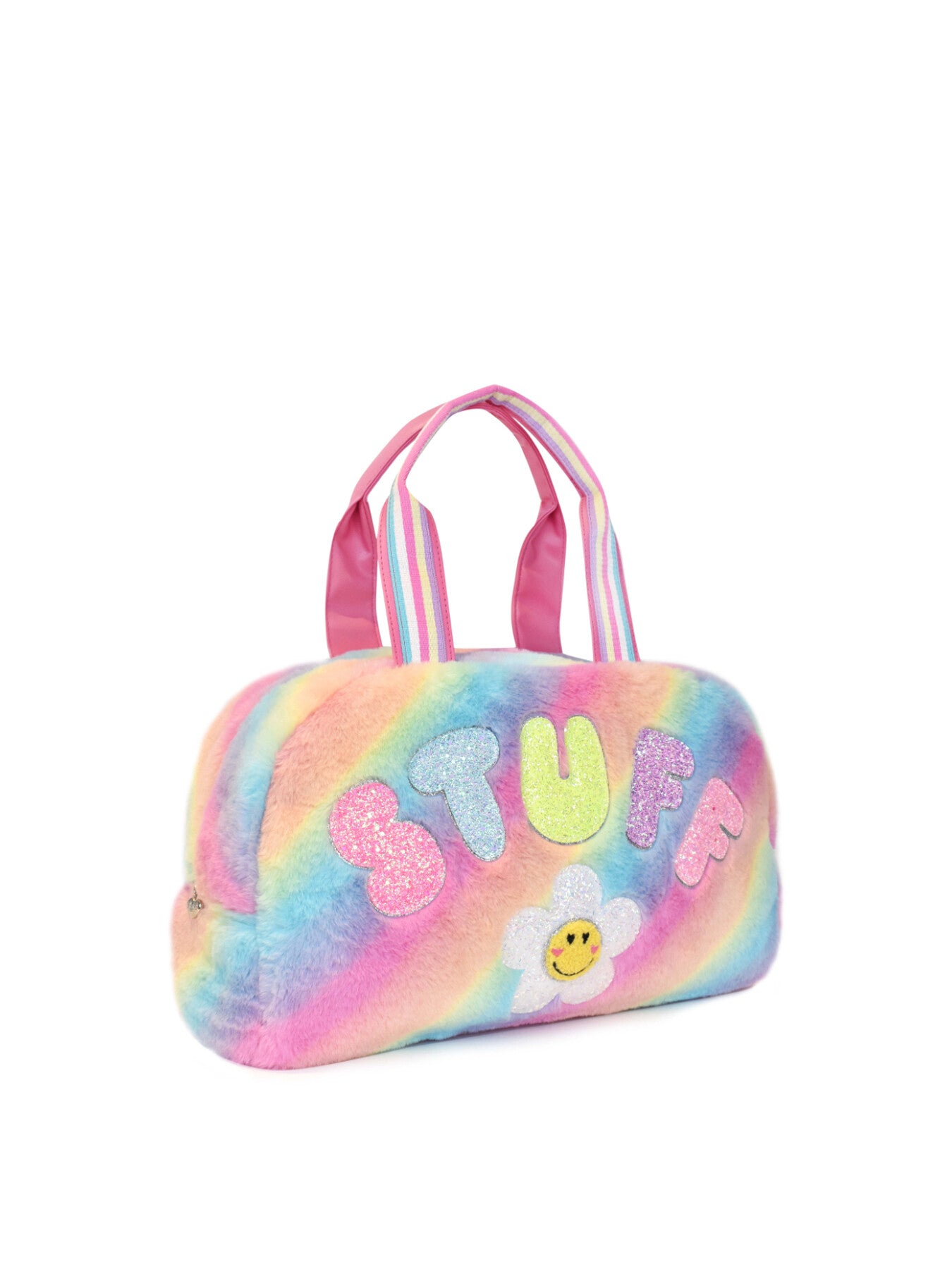 Stuff Daisy Faux Fur Duffle Bag