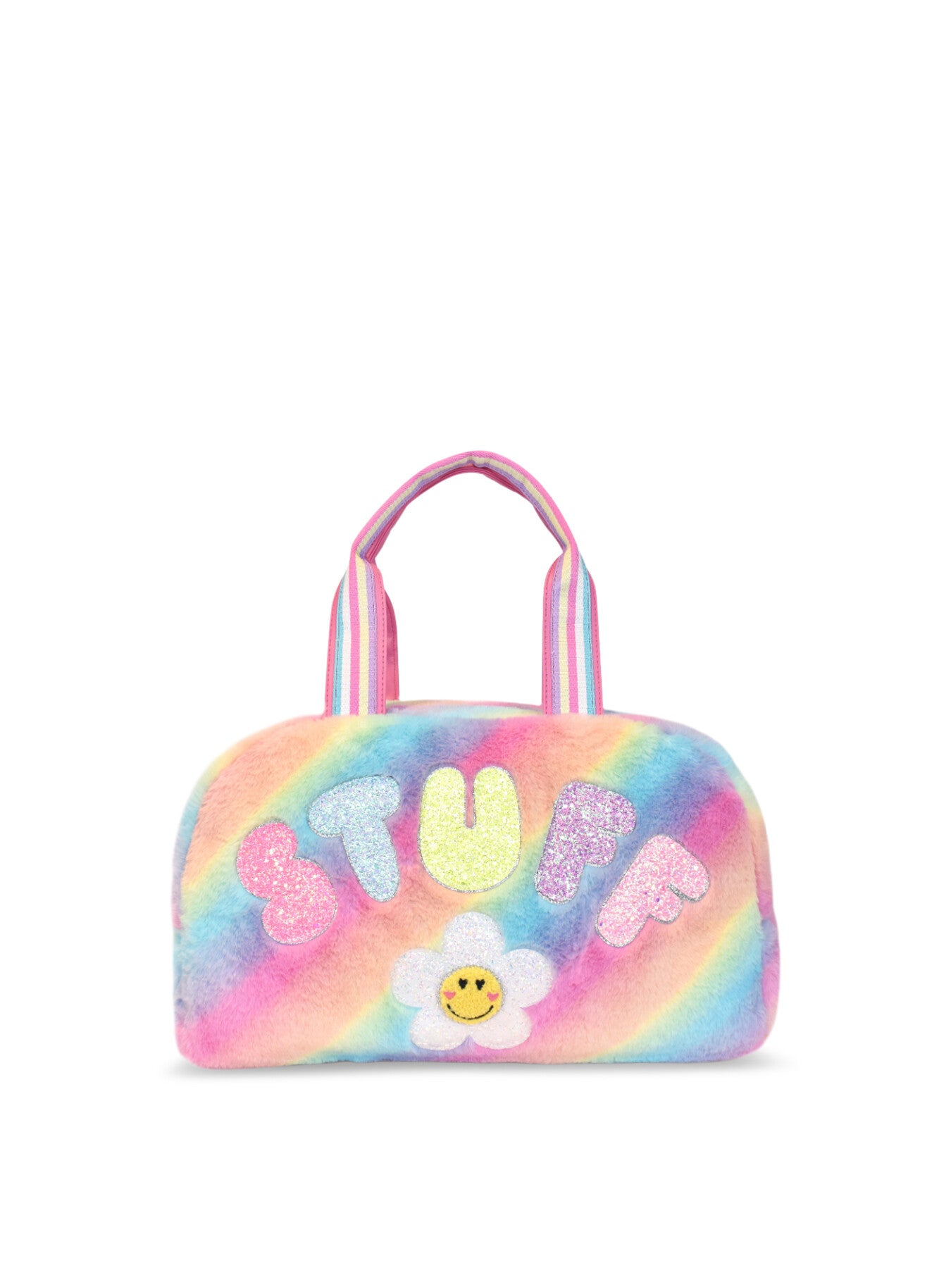 Stuff Daisy Faux Fur Duffle Bag
