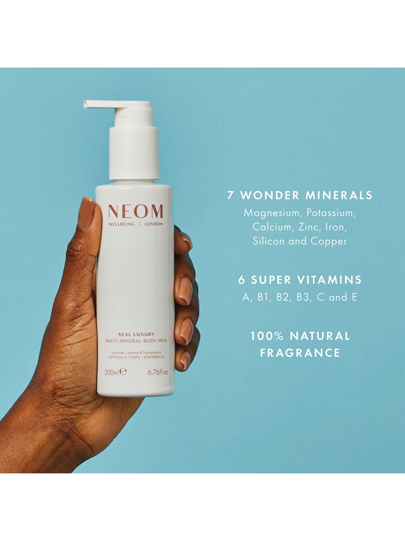 Real Luxury Multi-Mineral Body Milk 200ml