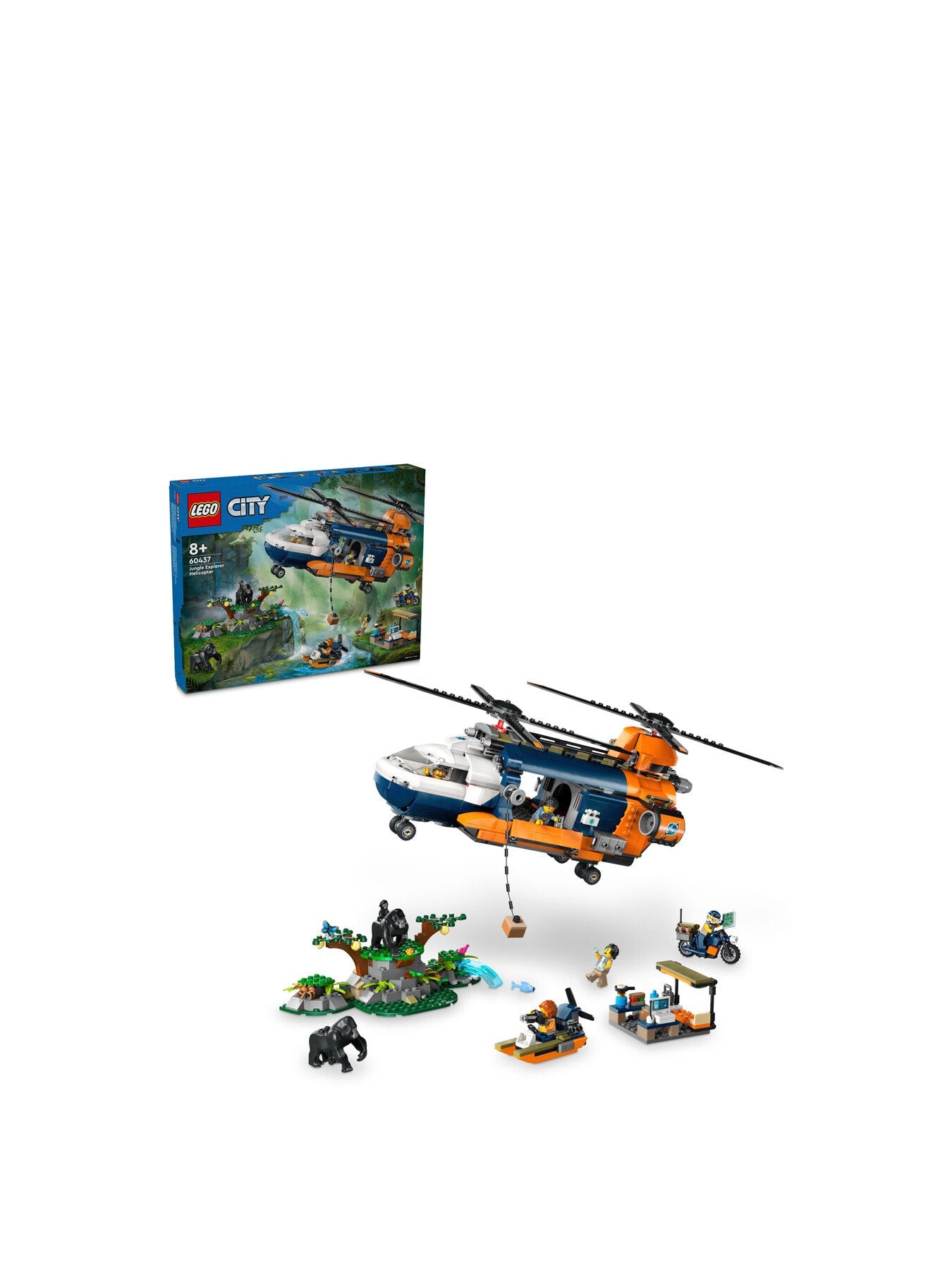 Jungle Explorer Helicopter at Base Camp