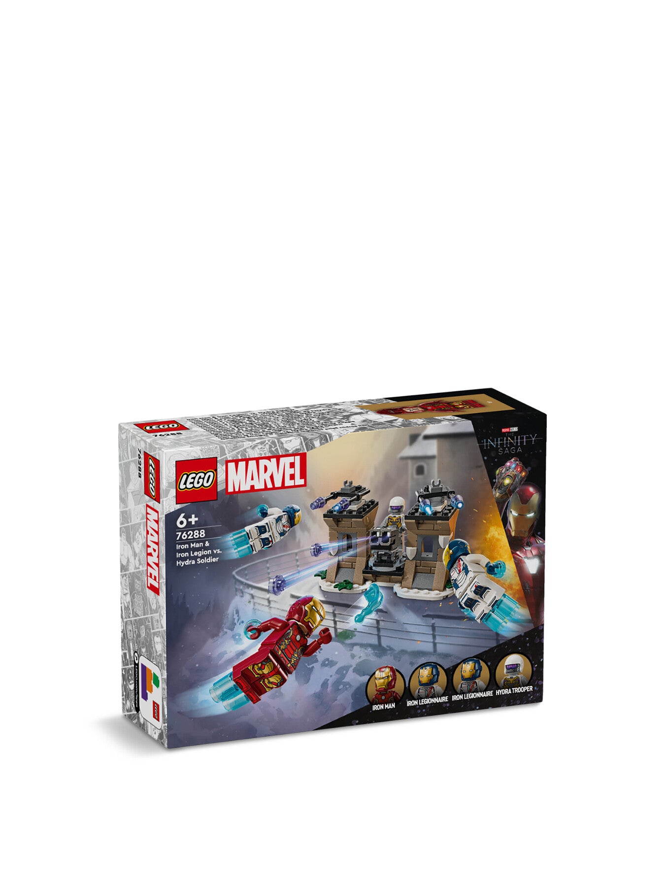 Marvel Iron Man Iron Legion vs. Hydra Soldier