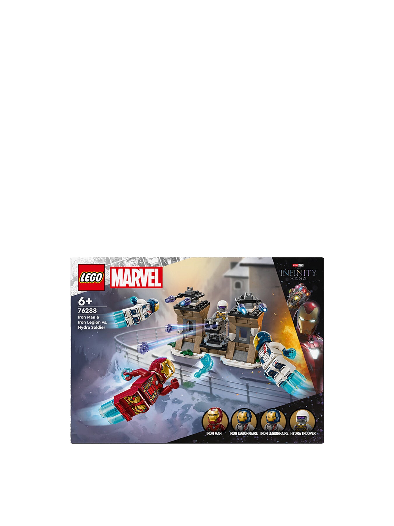 Marvel Iron Man Iron Legion vs. Hydra Soldier