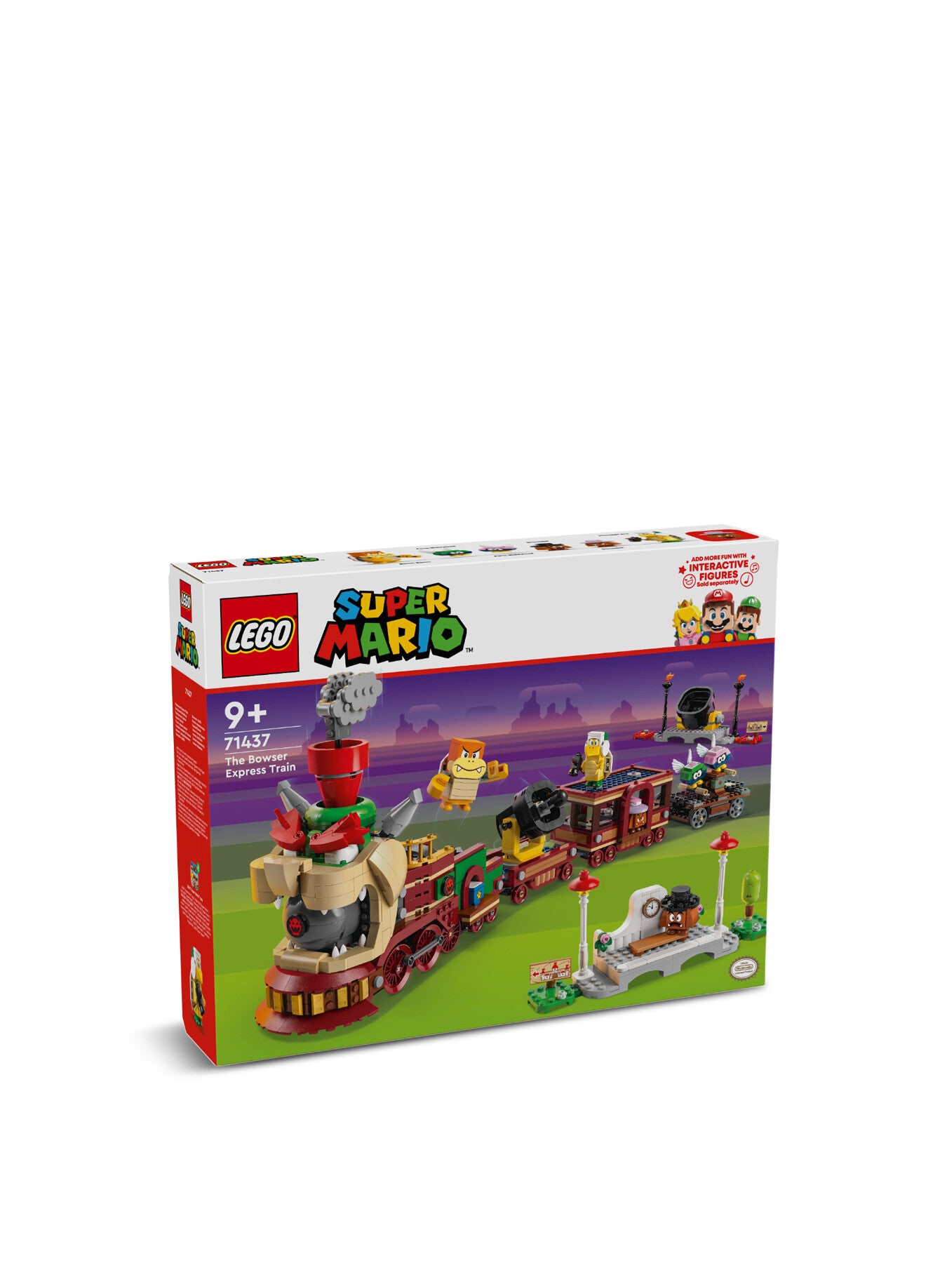 Super Mario The Bowser Express Train Set