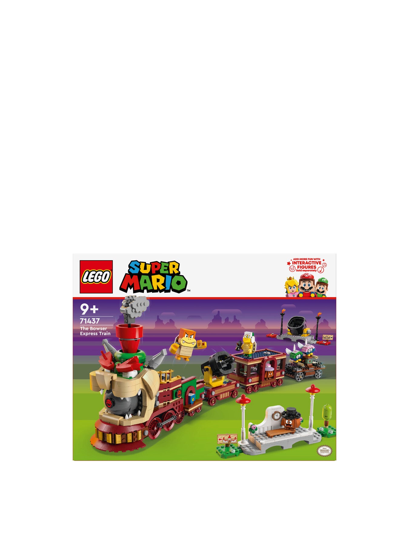 Super Mario The Bowser Express Train Set