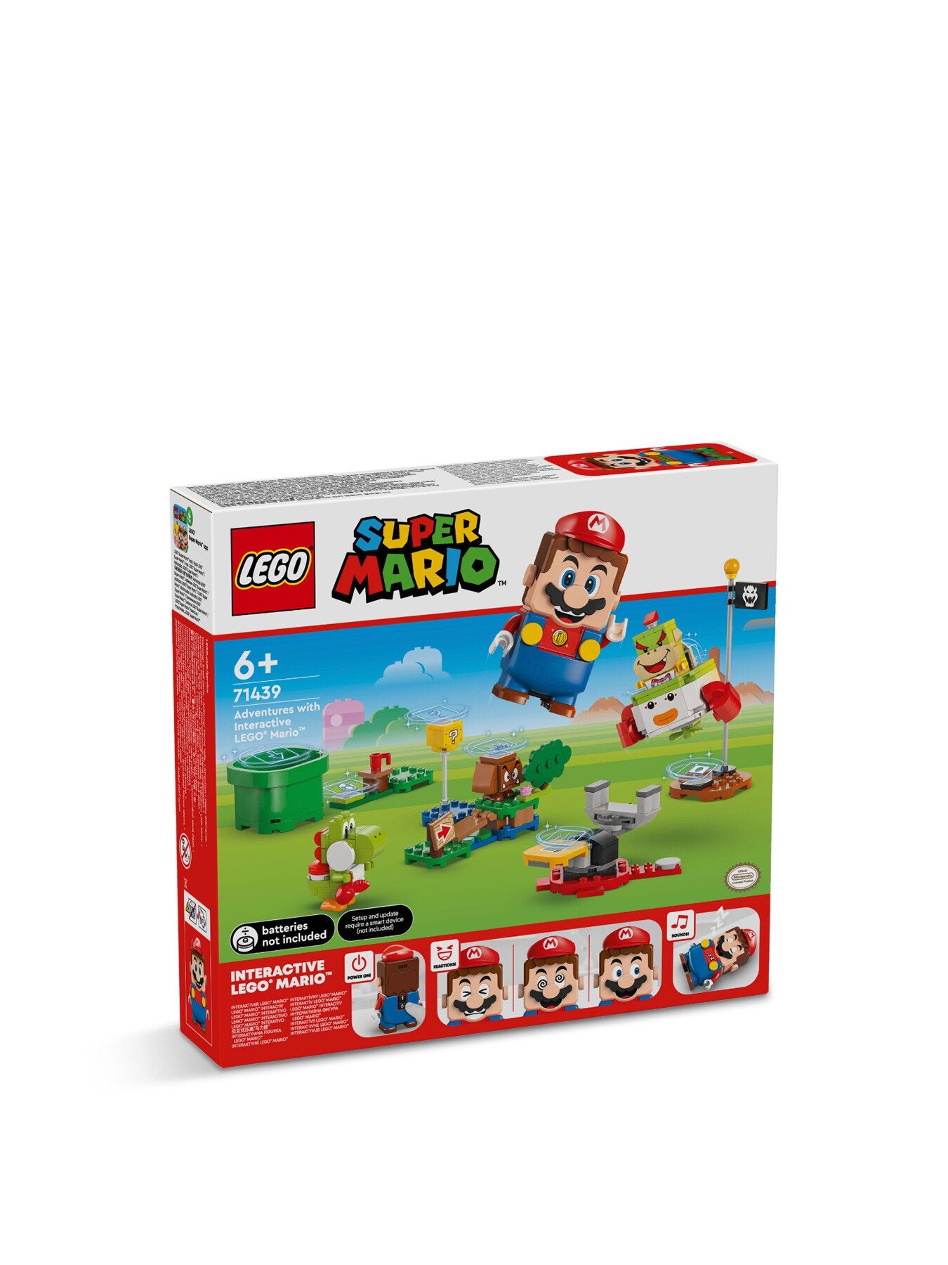 Super Mario Adventures with Interactive LEGO Mario