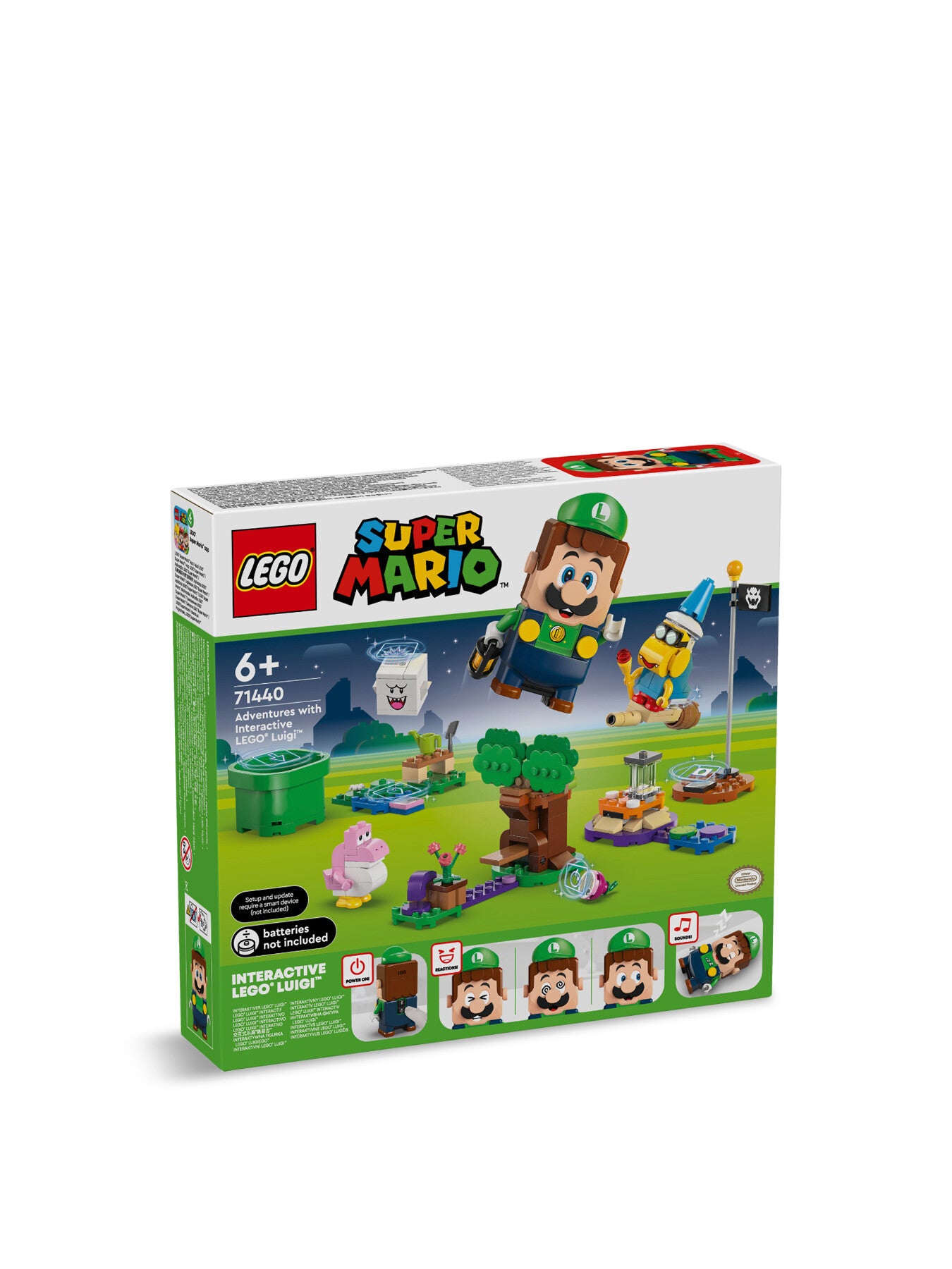 Super Mario Adventures with Interactive LEGO Luigi