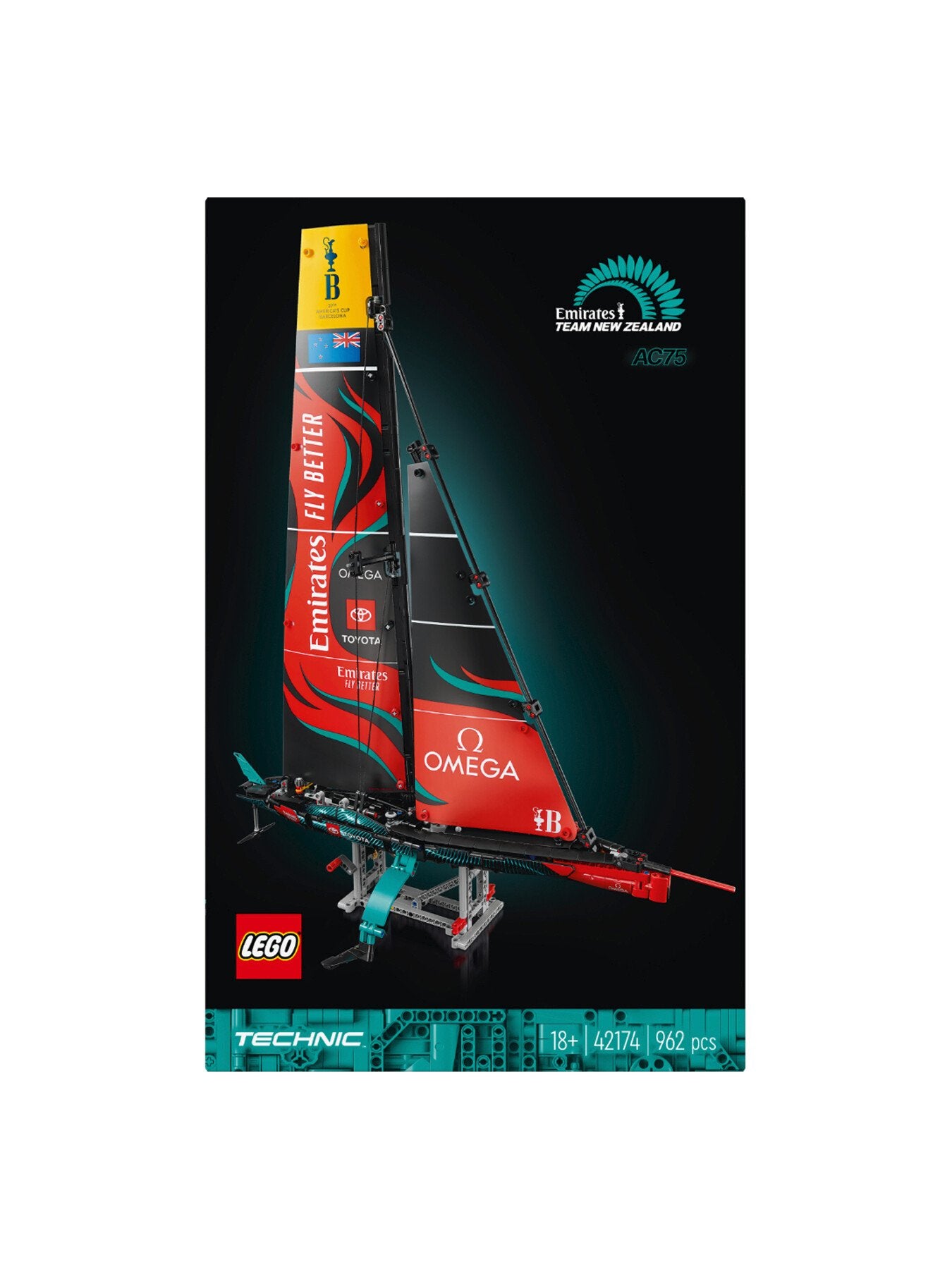 Technic Emirates Team New Zealand AC75 Yacht
