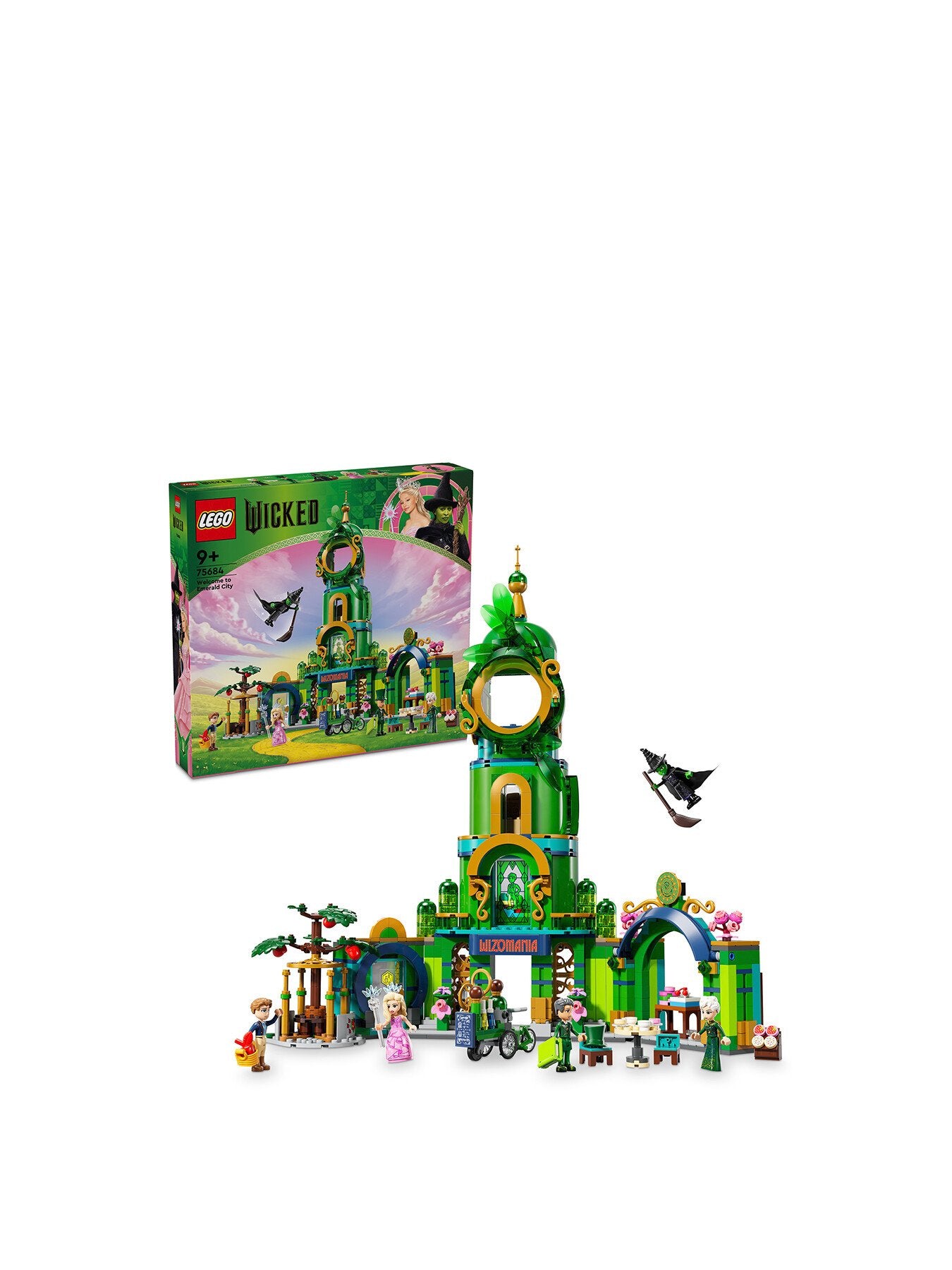 LEGO Wicked Welcome to Emerald City Movie Set 75684