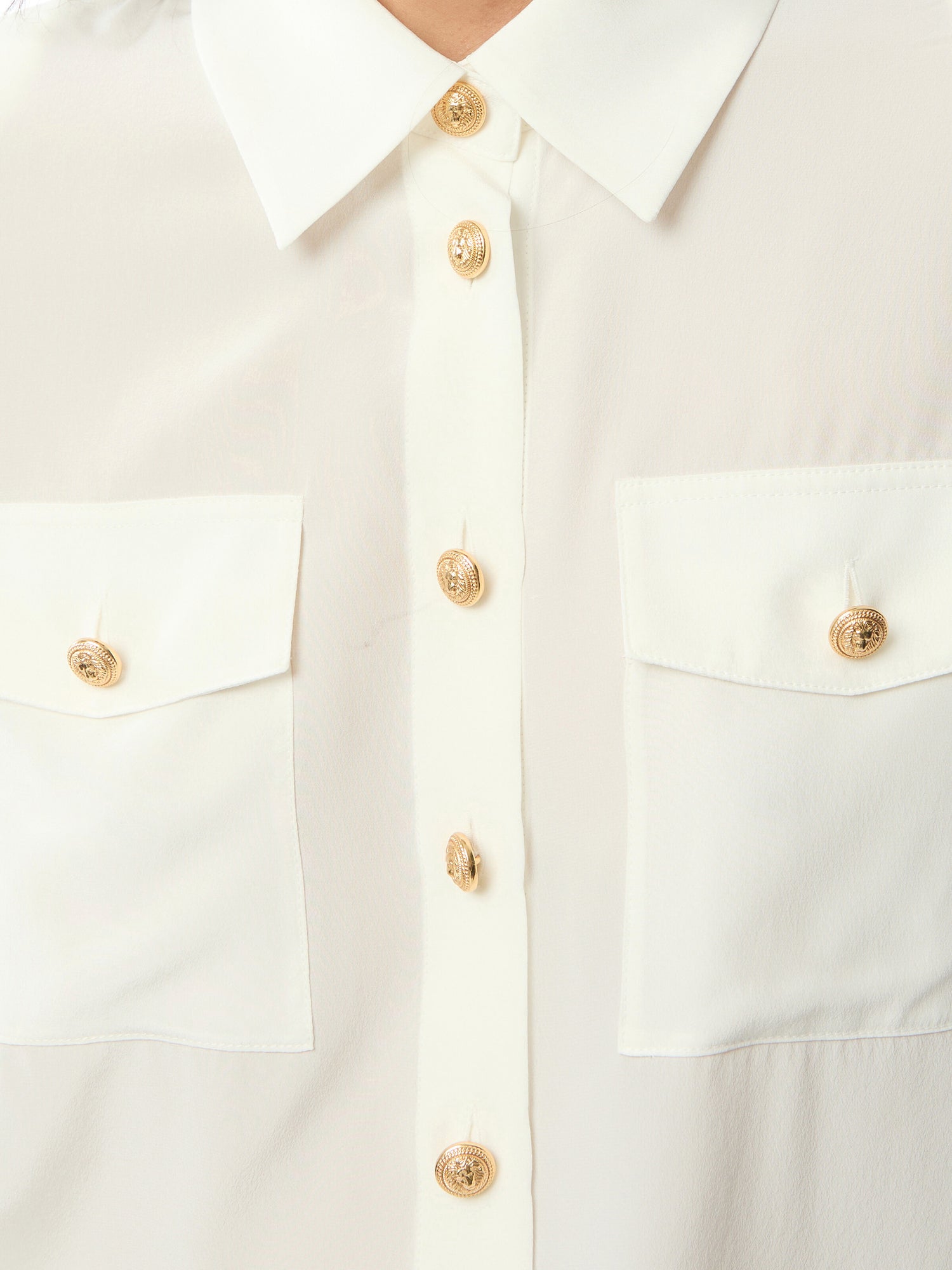 Silk Crepe de Chine Shirt