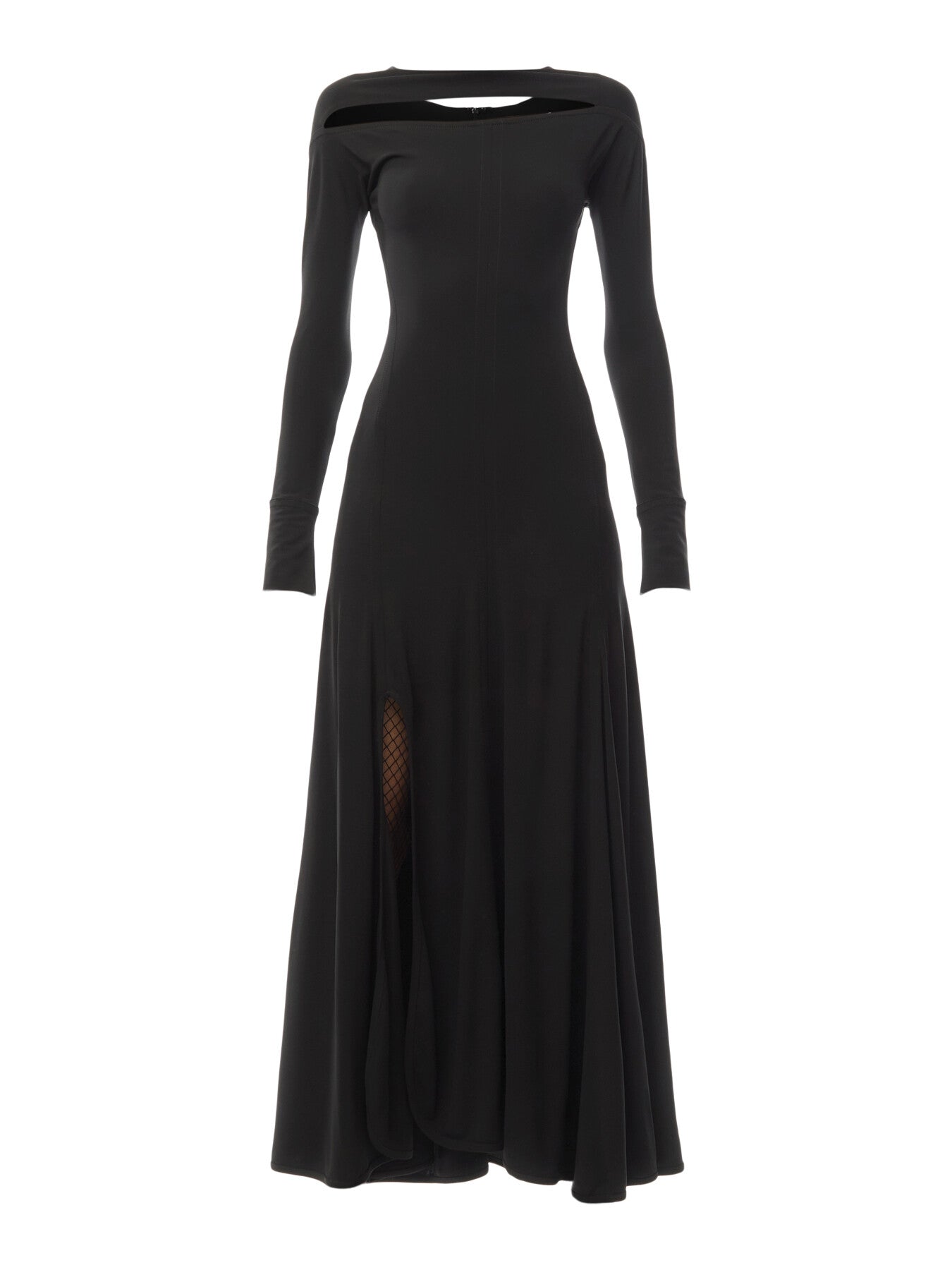 Front Cut Out Floor Length Gown