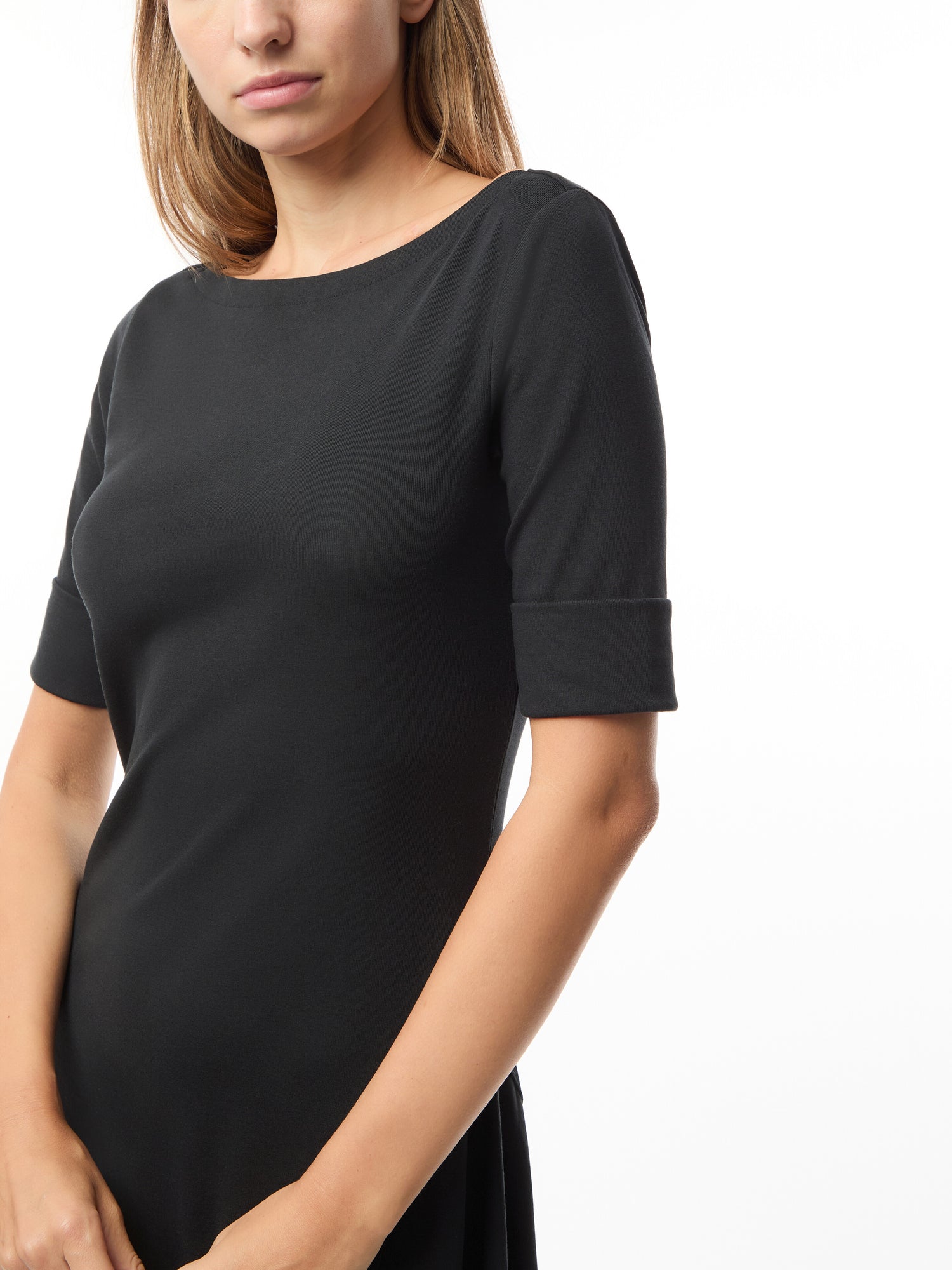 Munzie Elbow Sleeve Day Dress