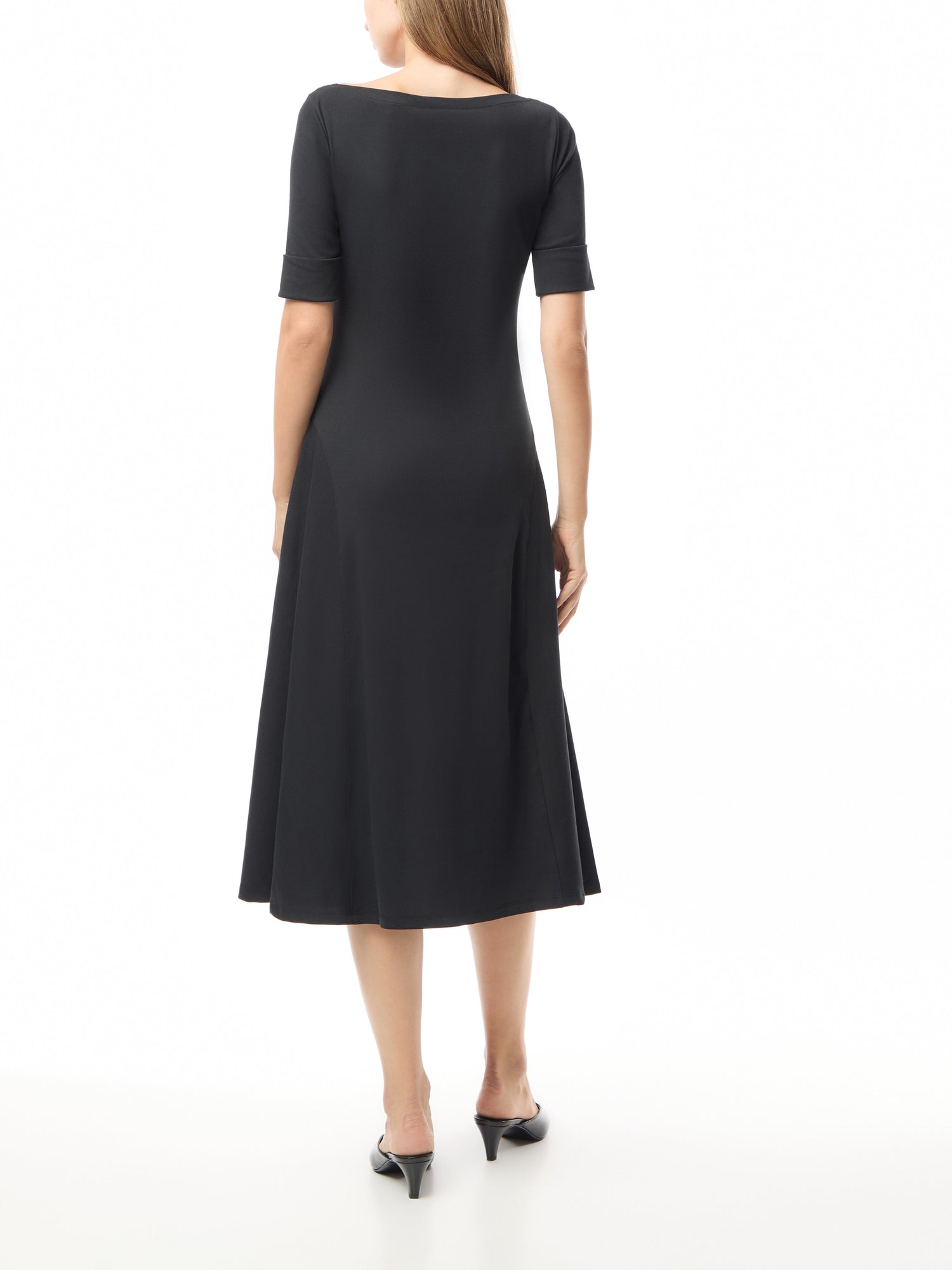 Munzie Elbow Sleeve Day Dress