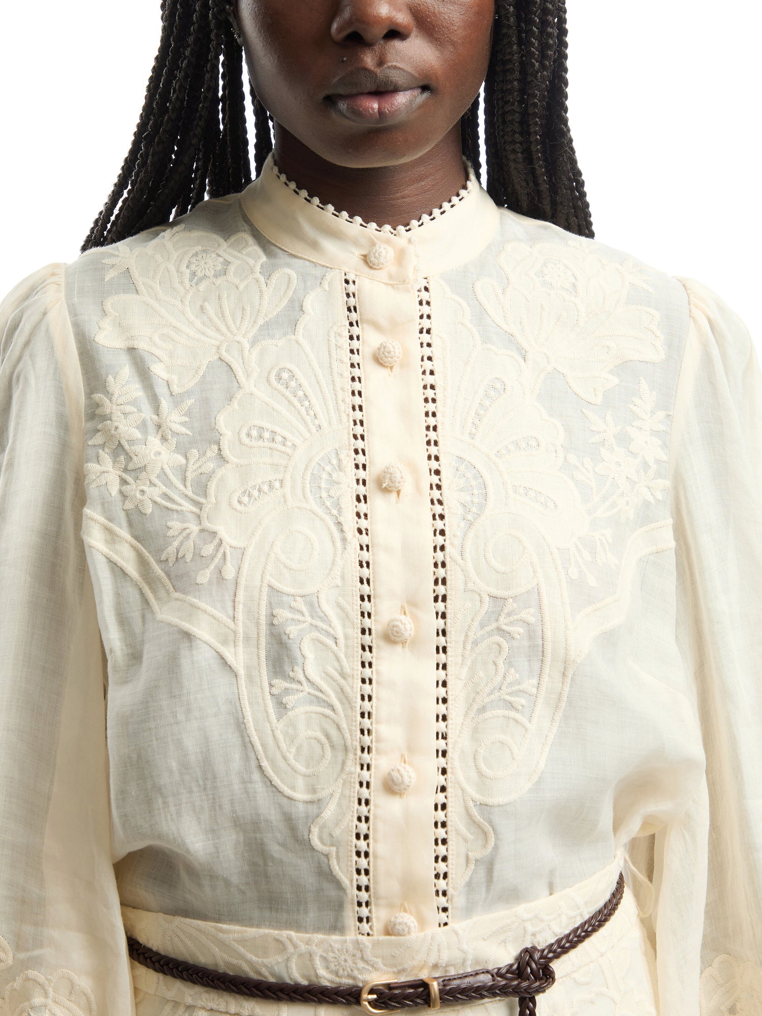 Ottie Embroidered Blouse
